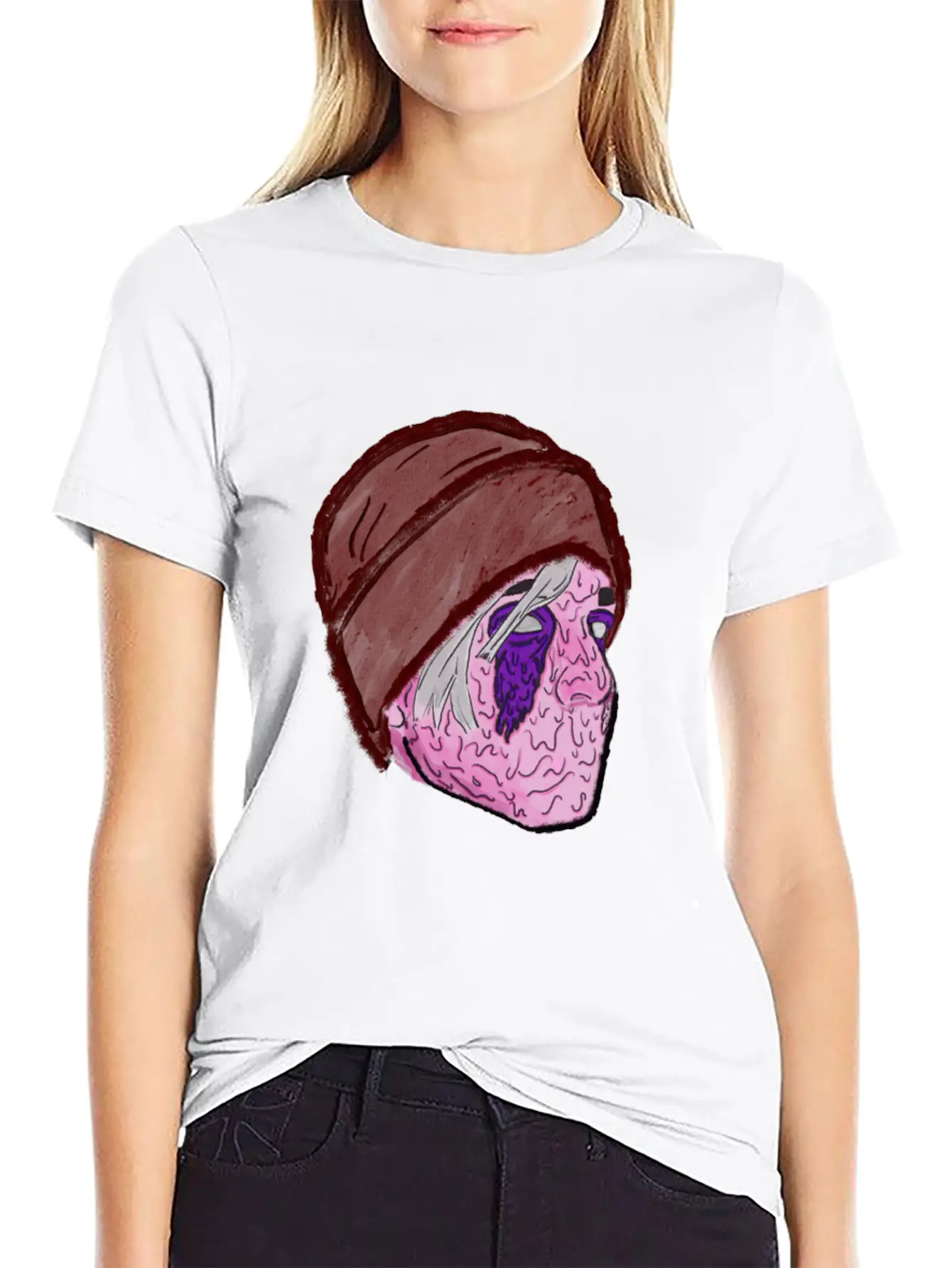 Melting Point Basic Graphic T-Shirt – Daily Comfort In Soft Cotton