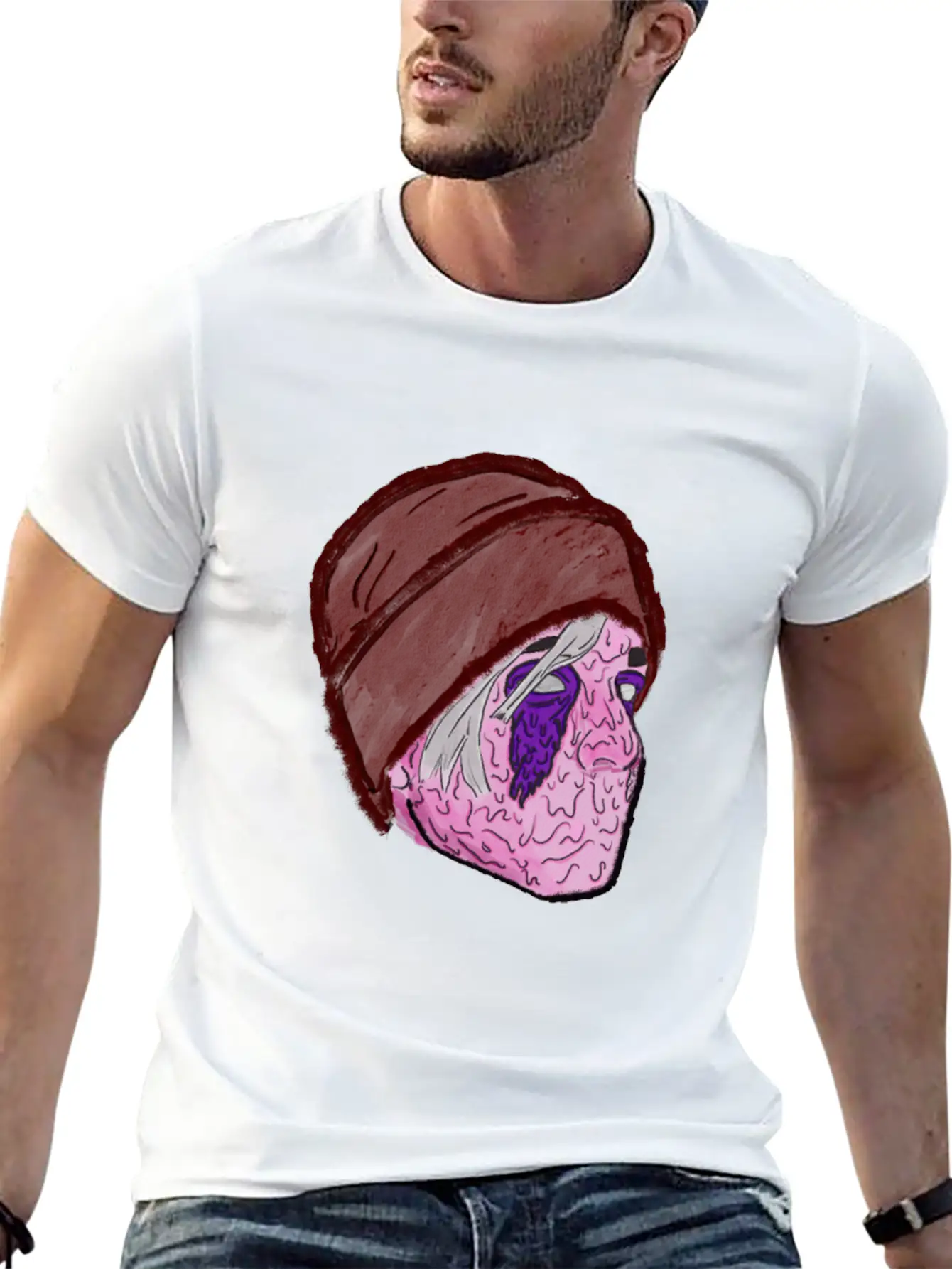 Melting Point Basic Graphic T-Shirt – Daily Comfort In Soft Cotton