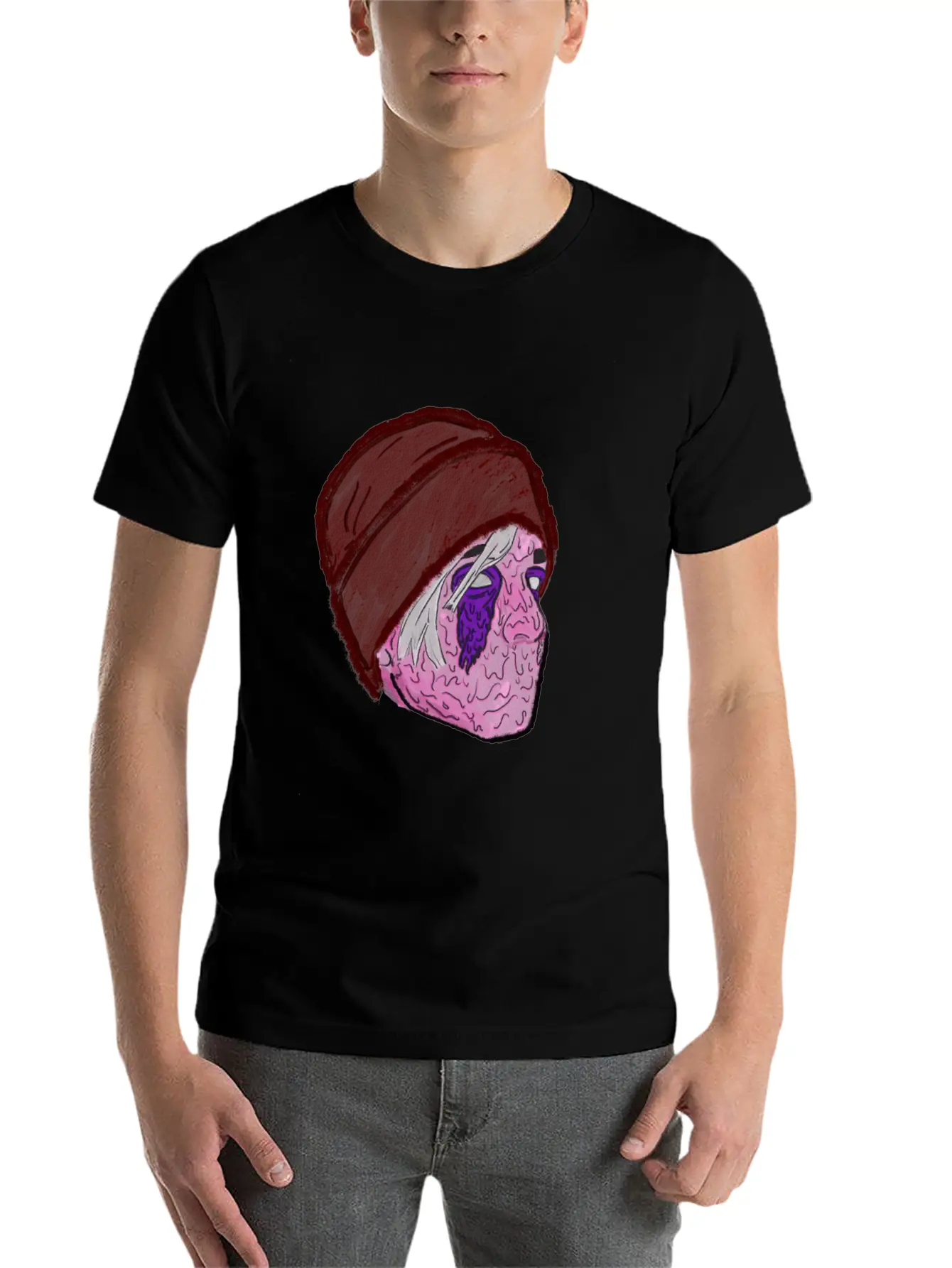 Melting Point Basic Graphic T-Shirt – Daily Comfort In Soft Cotton