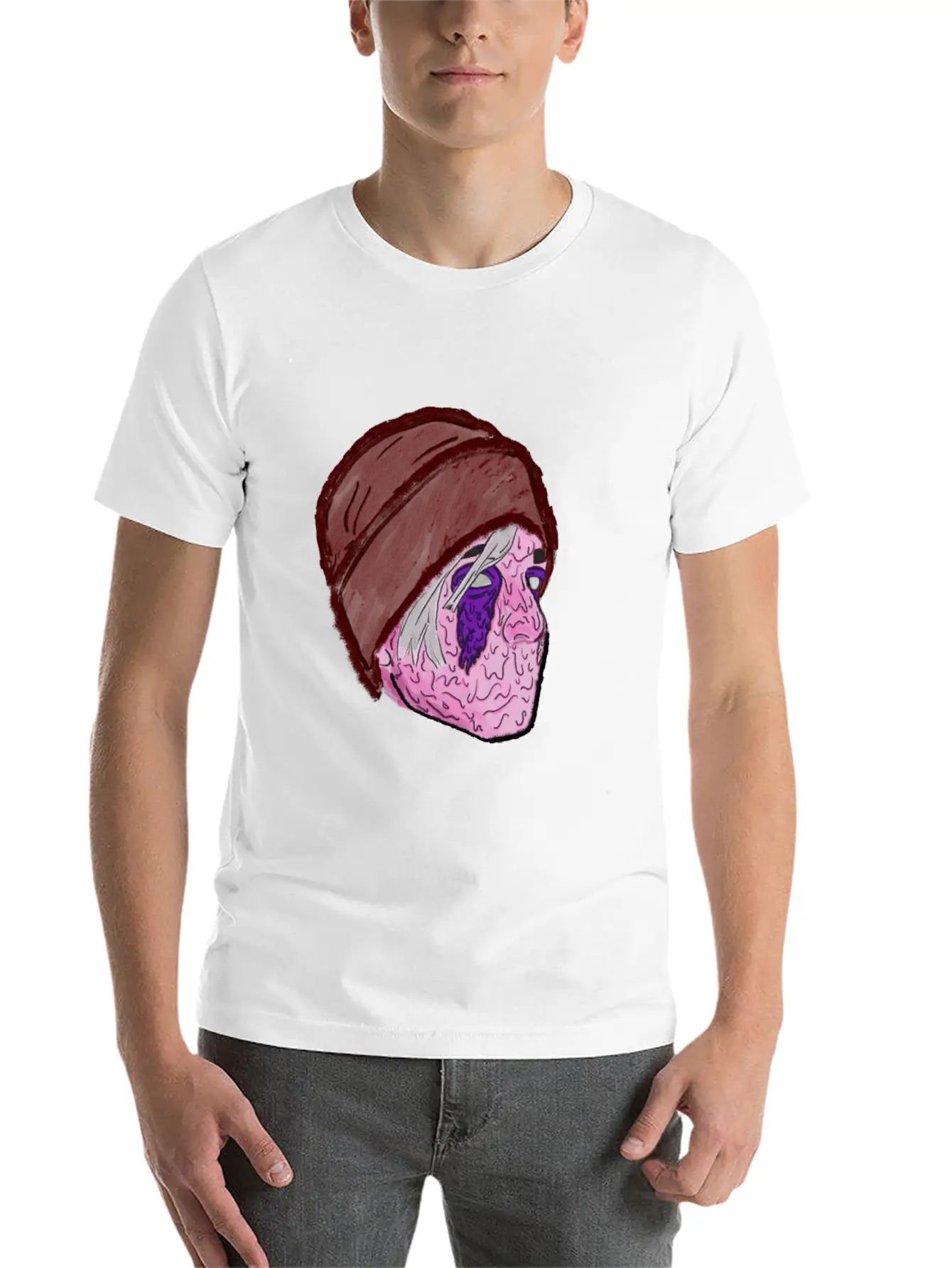 Melting Point Basic Graphic T-Shirt – Daily Comfort In Soft Cotton