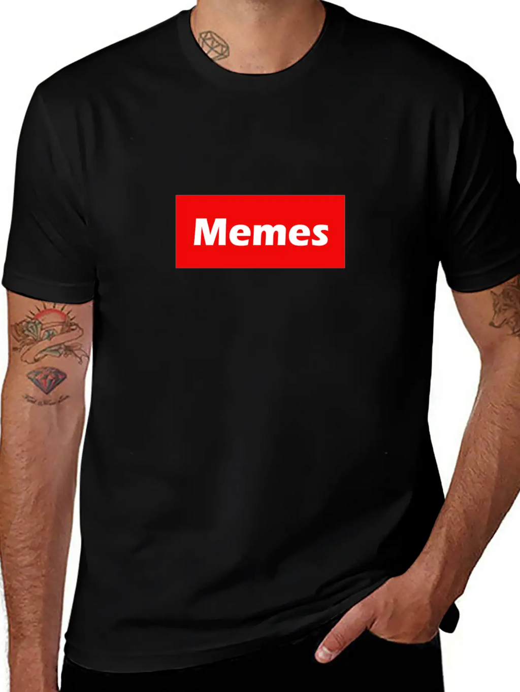 Memes Breathable Soft Cotton T-Shirt – Timeless Casual Look