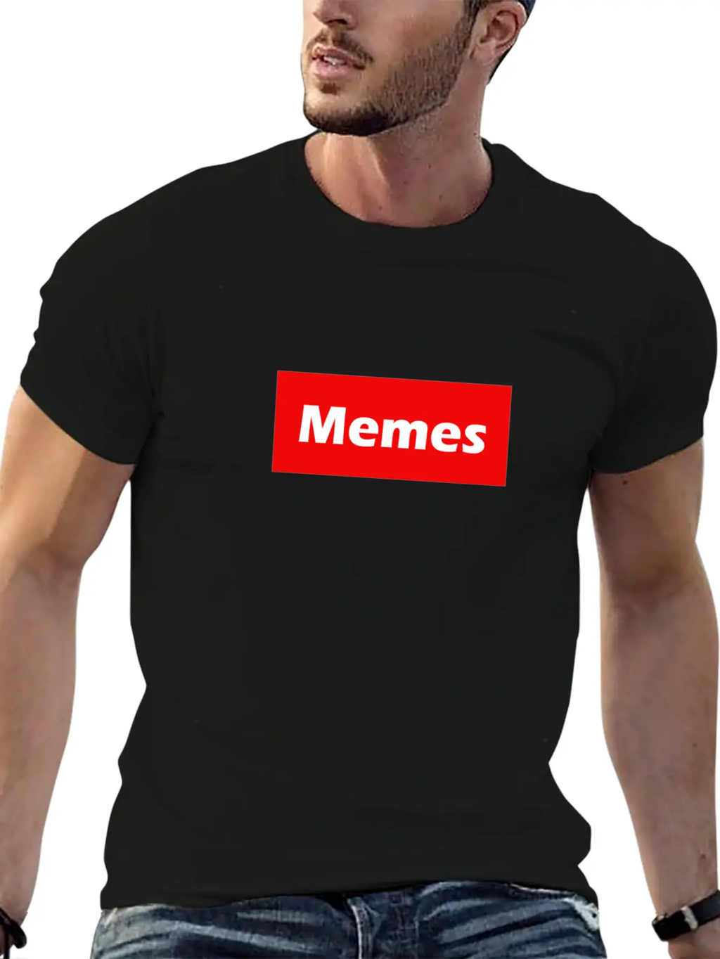 Memes Breathable Soft Cotton T-Shirt – Timeless Casual Look