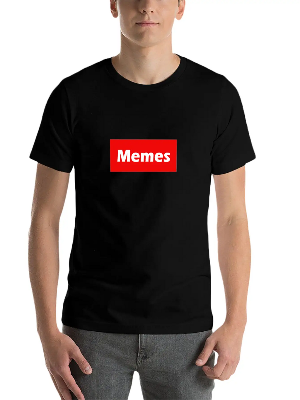 Memes Breathable Soft Cotton T-Shirt – Timeless Casual Look