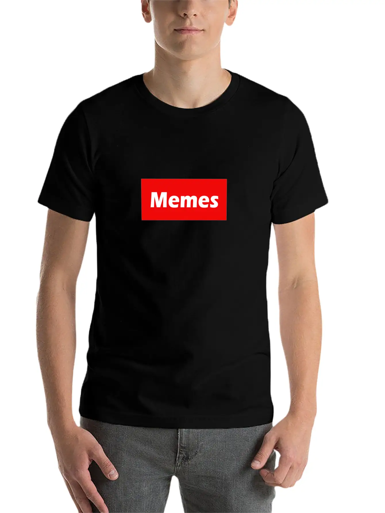 Memes Breathable Soft Cotton T-Shirt – Timeless Casual Look