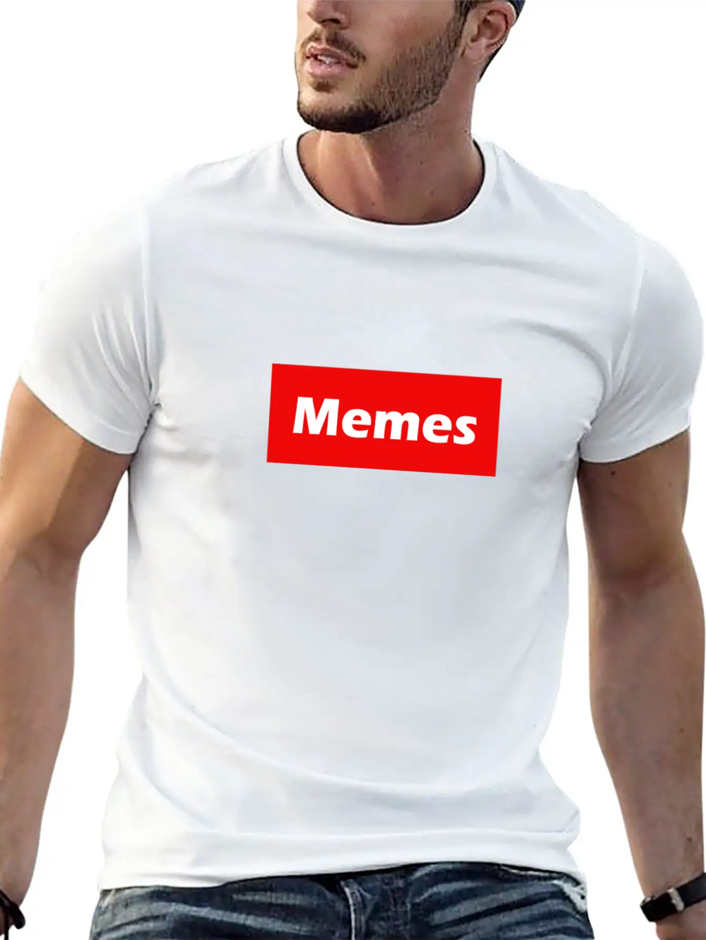 Memes Breathable Soft Cotton T-Shirt – Timeless Casual Look