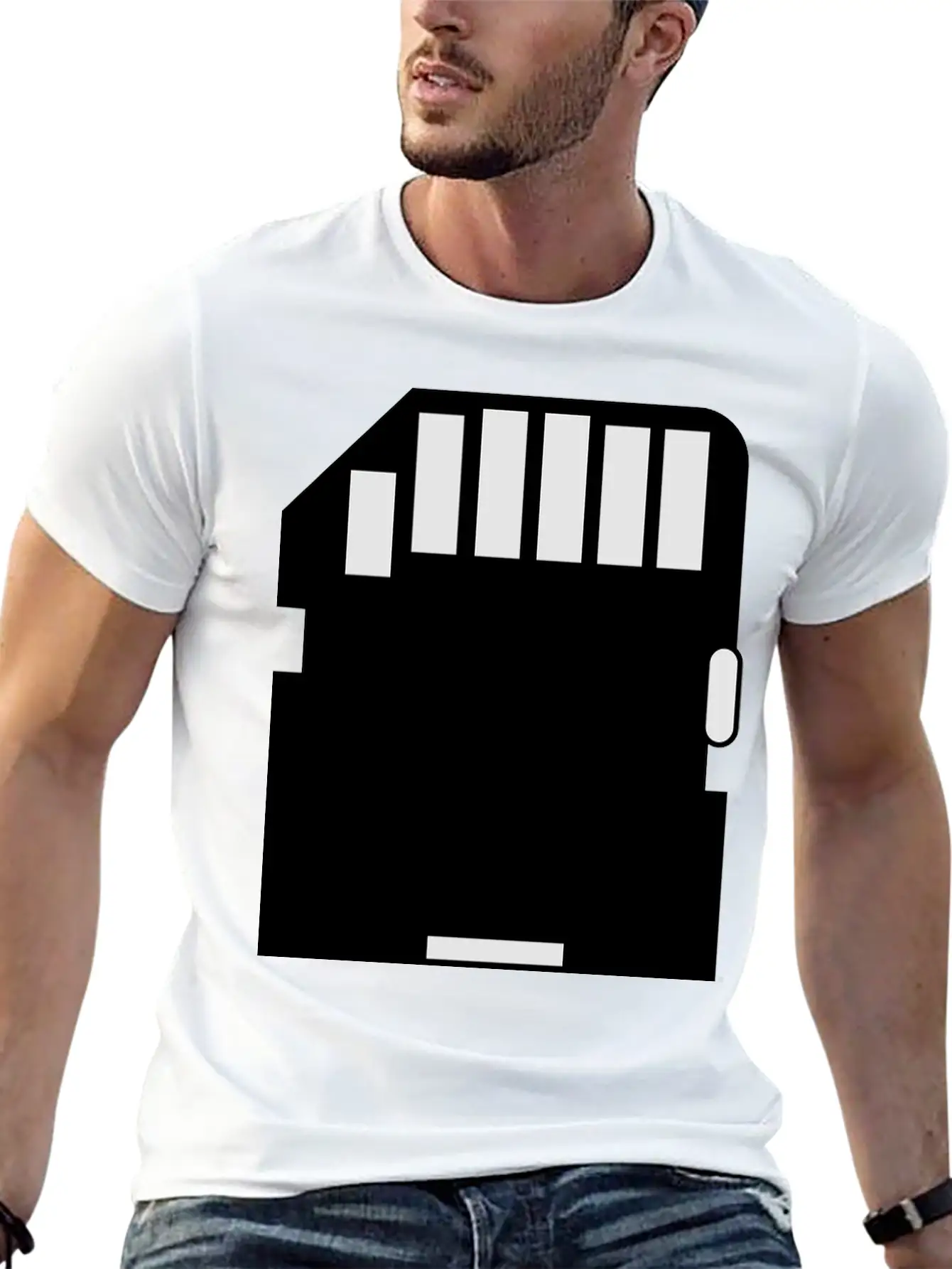 Memory Card Timeless Short Sleeve Tee – Comfy And Minimalist Design