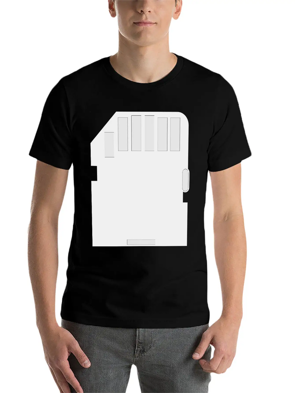Memory Card Timeless Short Sleeve Tee – Comfy And Minimalist Design
