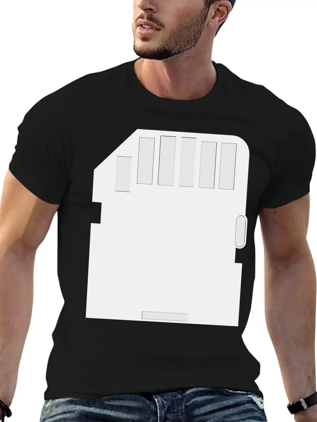 Memory Card Timeless Short Sleeve Tee – Comfy And Minimalist Design