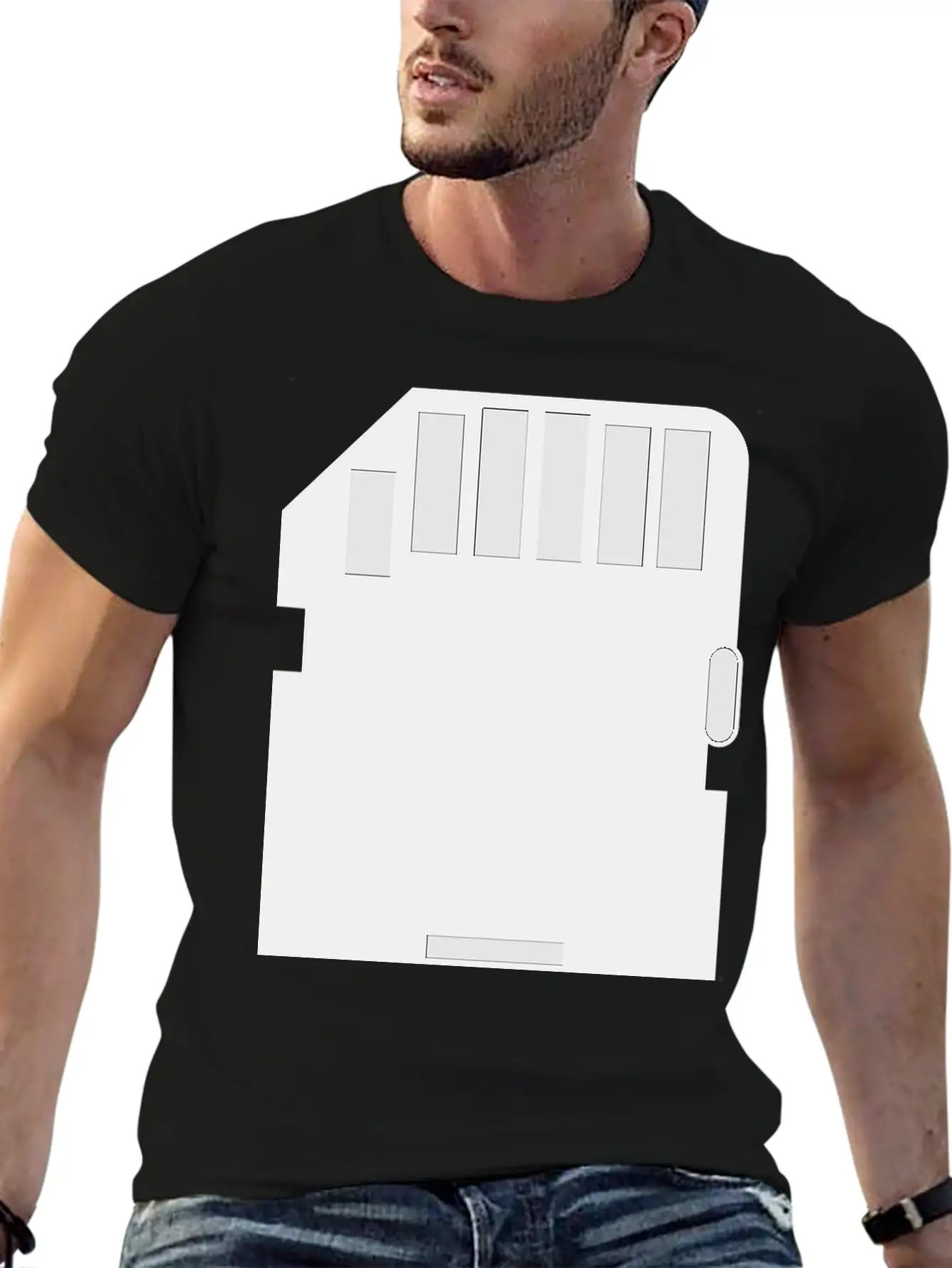Memory Card Timeless Short Sleeve Tee – Comfy And Minimalist Design