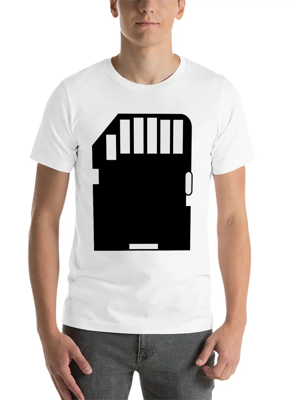 Memory Card Timeless Short Sleeve Tee – Comfy And Minimalist Design