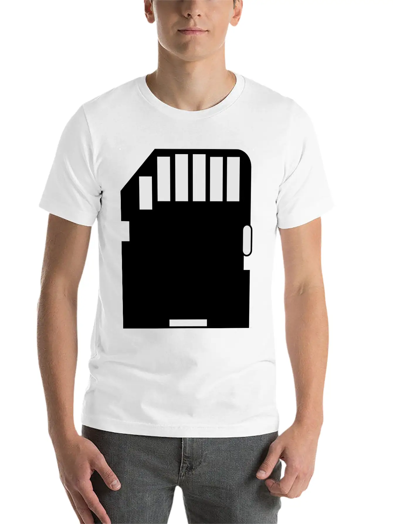 Memory Card Timeless Short Sleeve Tee – Comfy And Minimalist Design