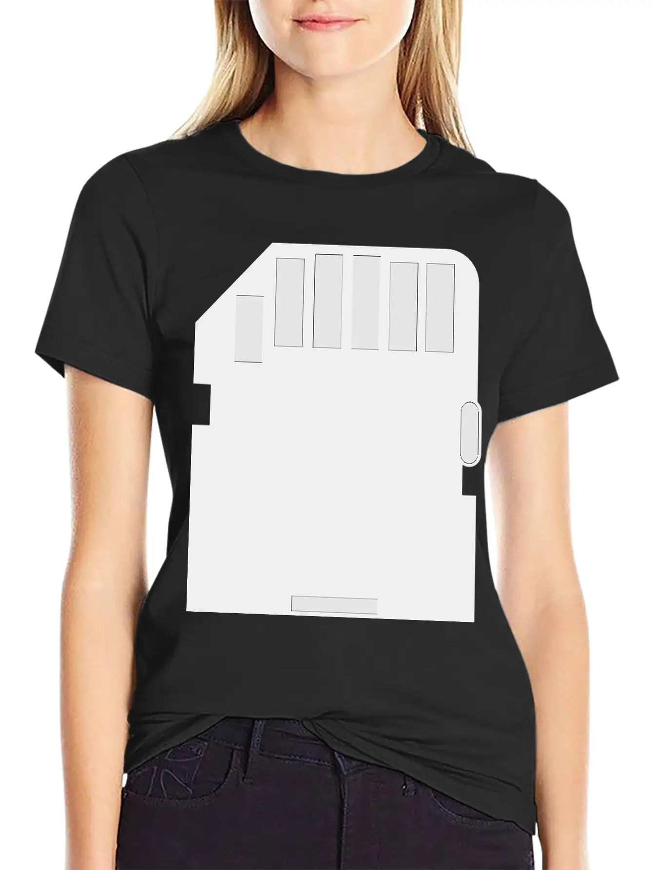 Memory Card Timeless Short Sleeve Tee – Comfy And Minimalist Design