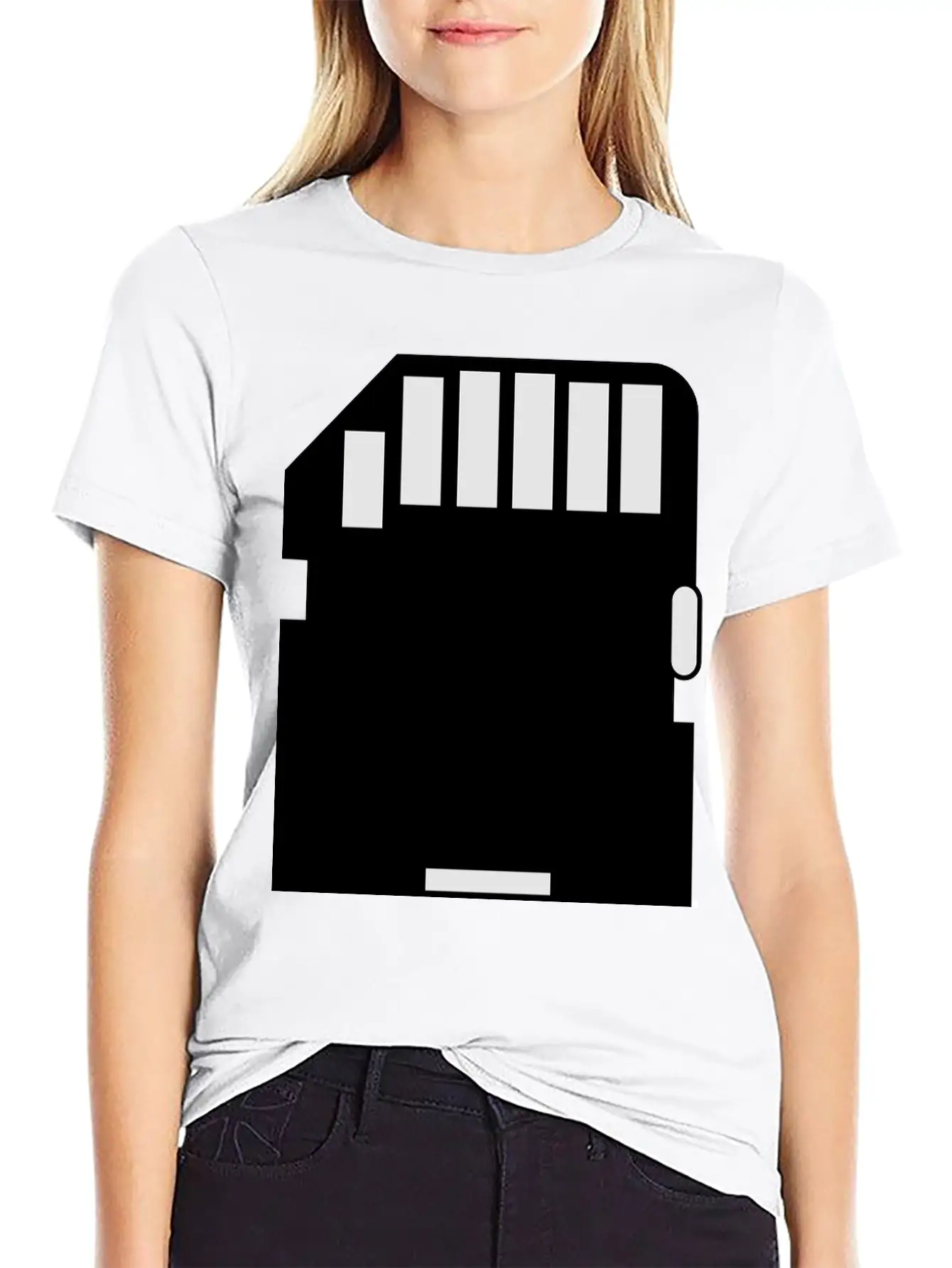 Memory Card Timeless Short Sleeve Tee – Comfy And Minimalist Design