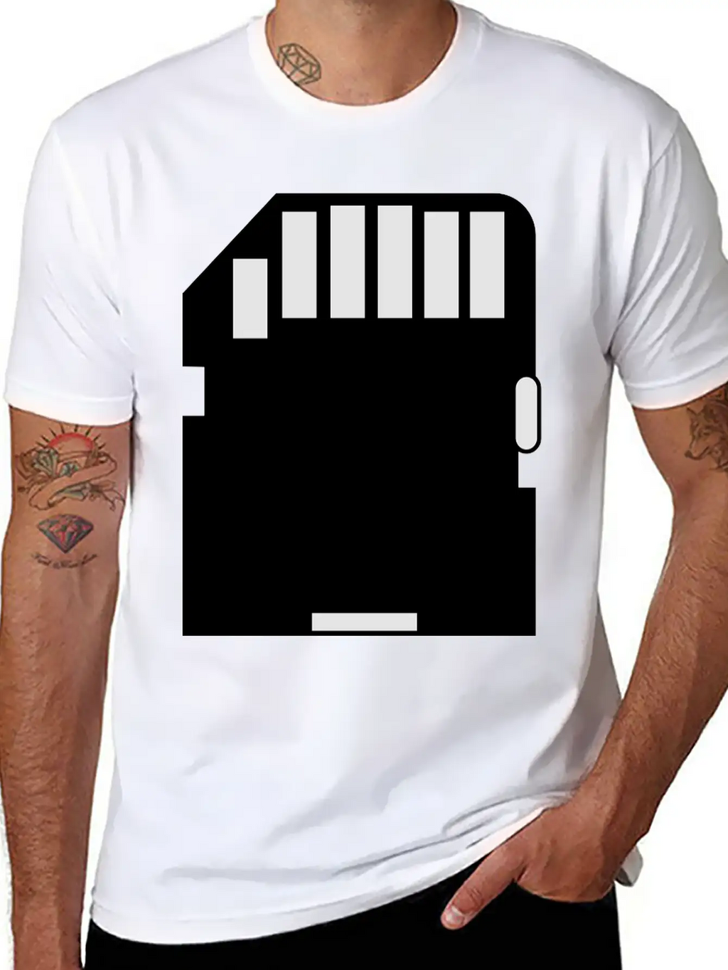 Memory Card Timeless Short Sleeve Tee – Comfy And Minimalist Design