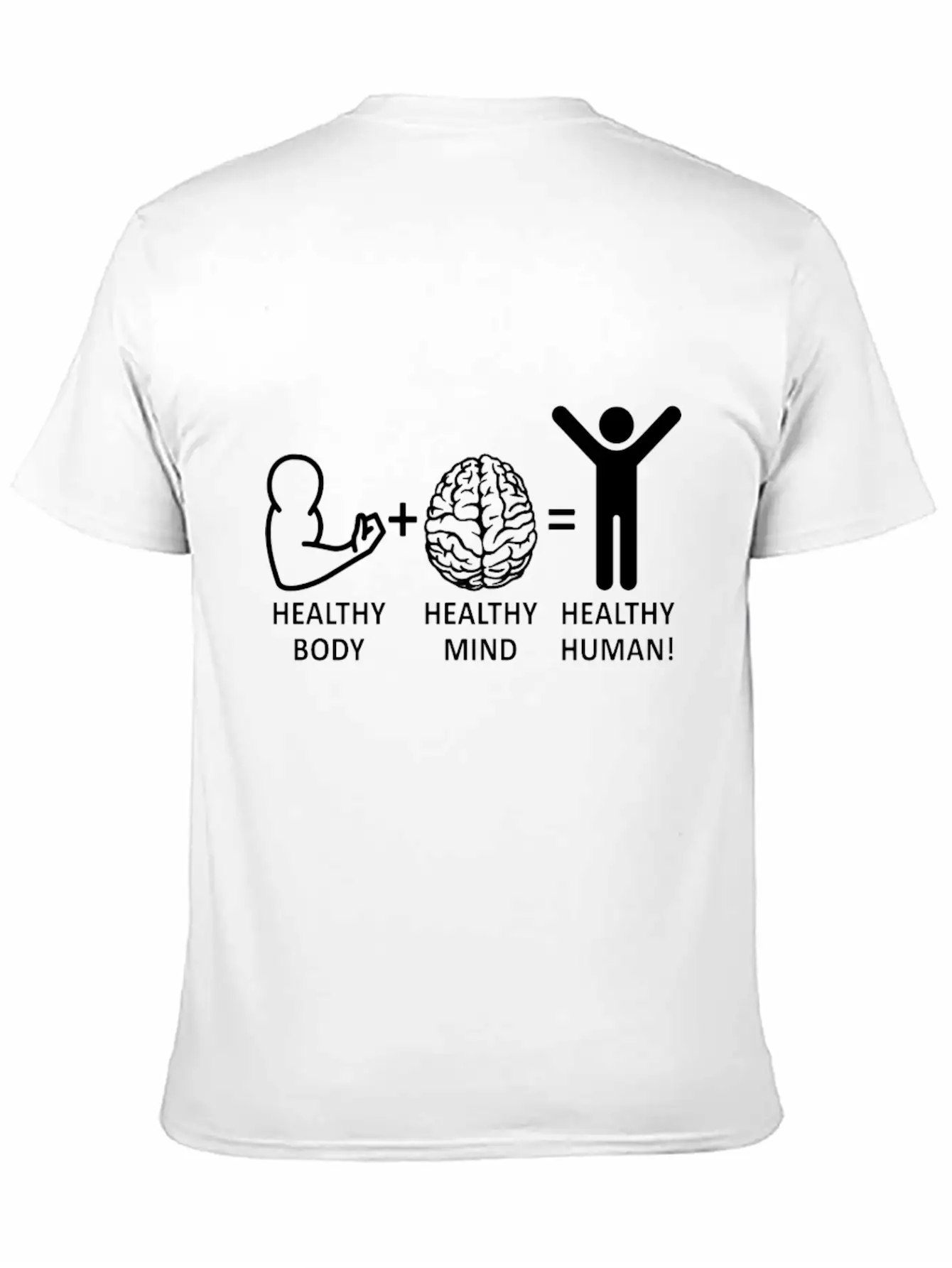 Mental Health Awareness Healthy Body Healthy Mind Relaxed Everyday Tee – Lightweight And Durable Cotton