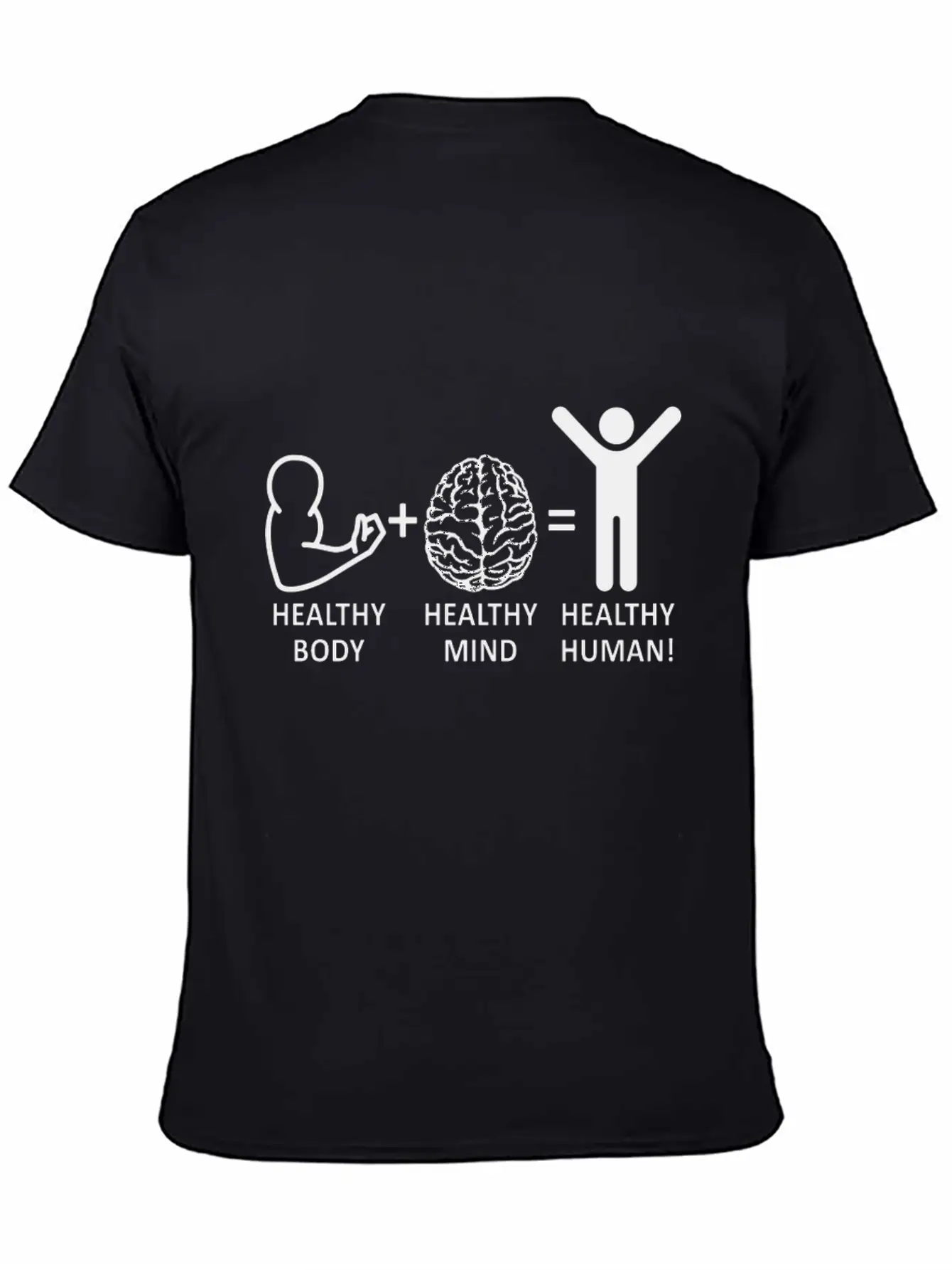 Mental Health Awareness Healthy Body Healthy Mind Relaxed Everyday Tee – Lightweight And Durable Cotton