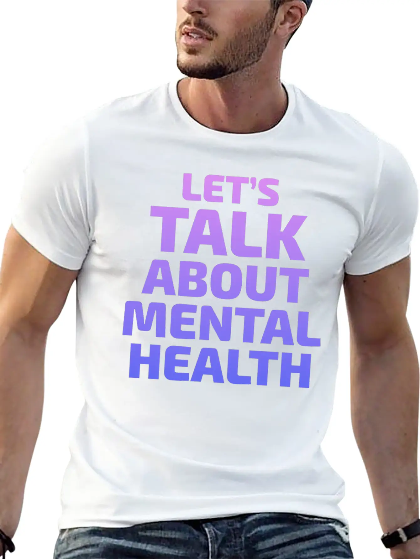 Mental Health Awareness Timeless Short Sleeve Tee – Comfy And Minimalist Design