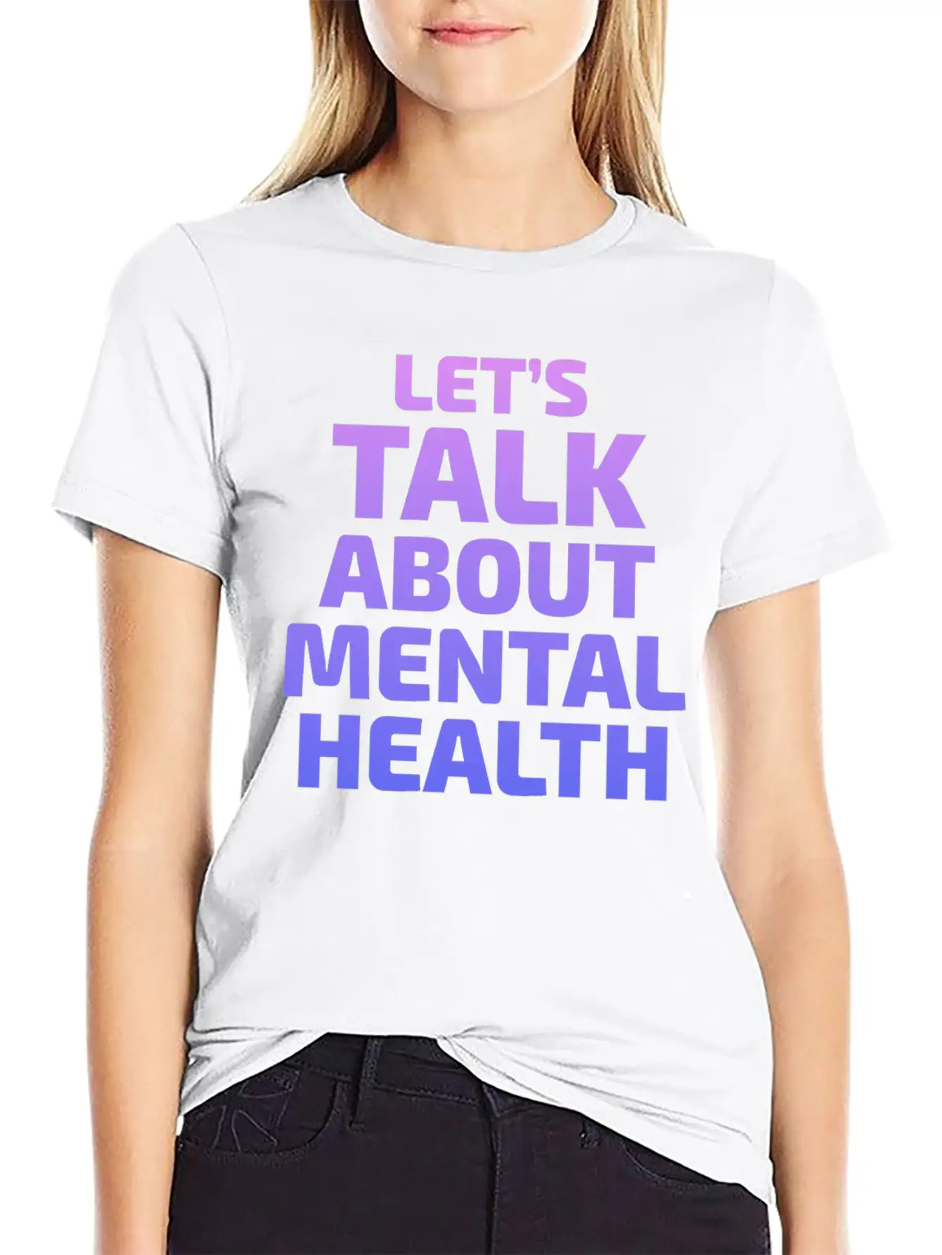 Mental Health Awareness Timeless Short Sleeve Tee – Comfy And Minimalist Design