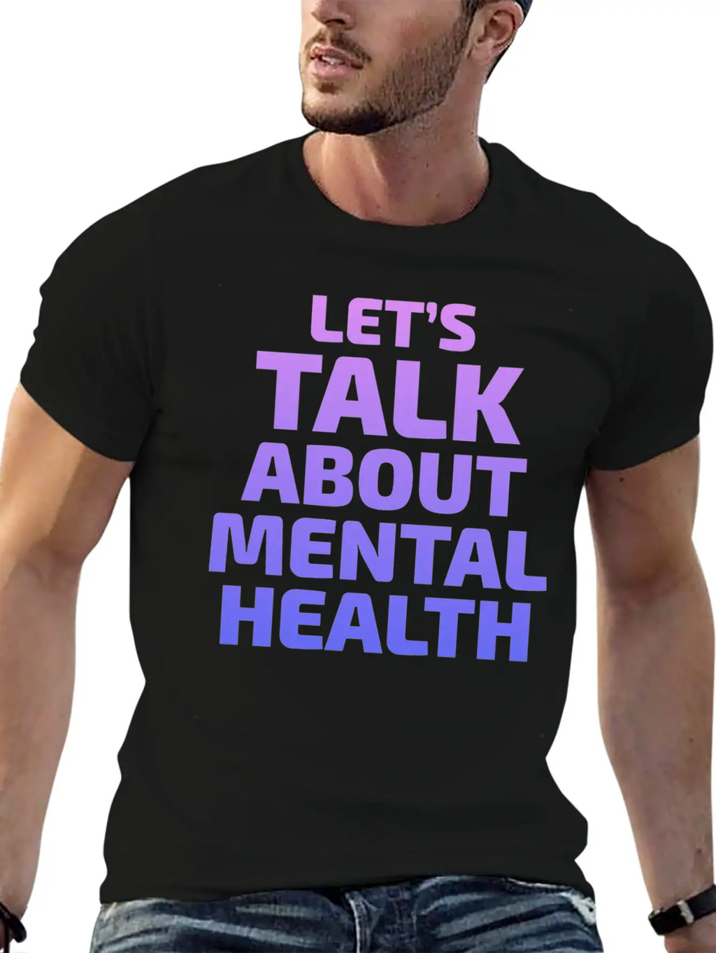 Mental Health Awareness Timeless Short Sleeve Tee – Comfy And Minimalist Design