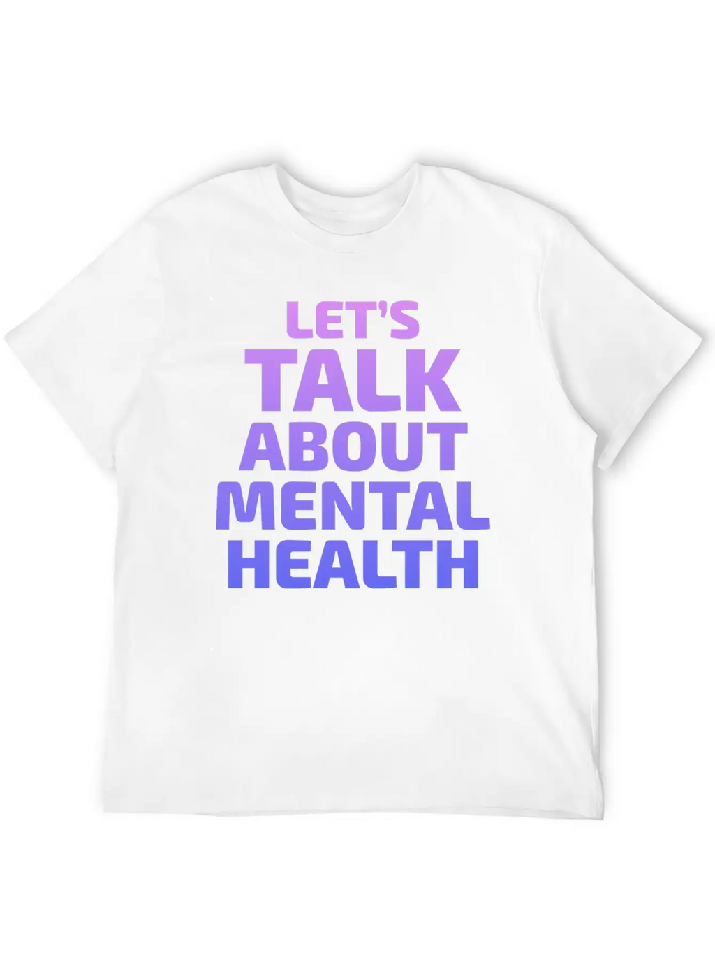 Mental Health Awareness Timeless Short Sleeve Tee – Comfy And Minimalist Design