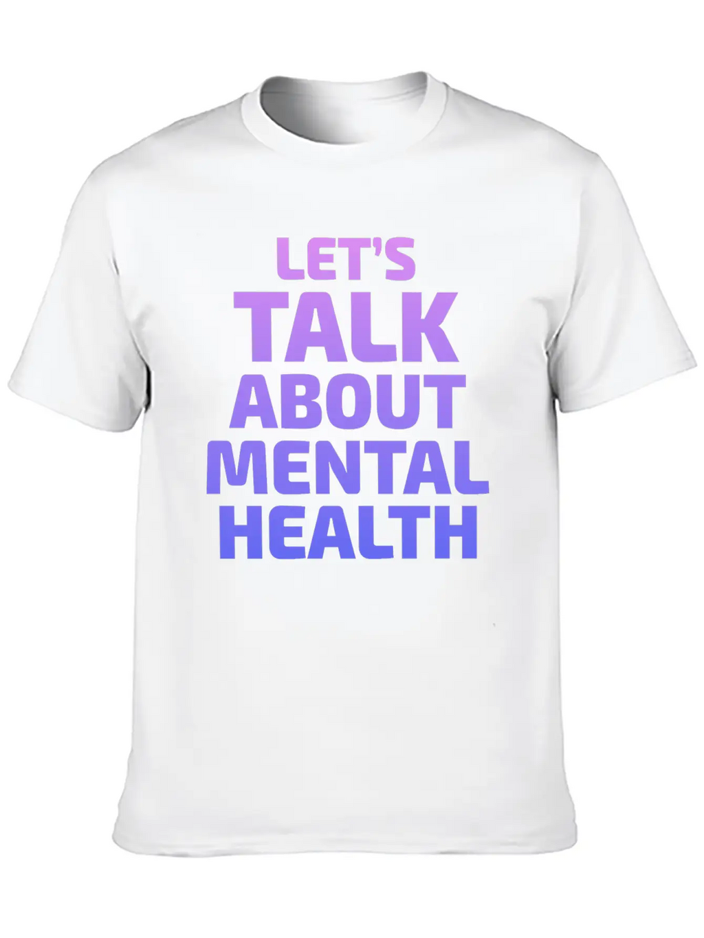 Mental Health Awareness Timeless Short Sleeve Tee – Comfy And Minimalist Design