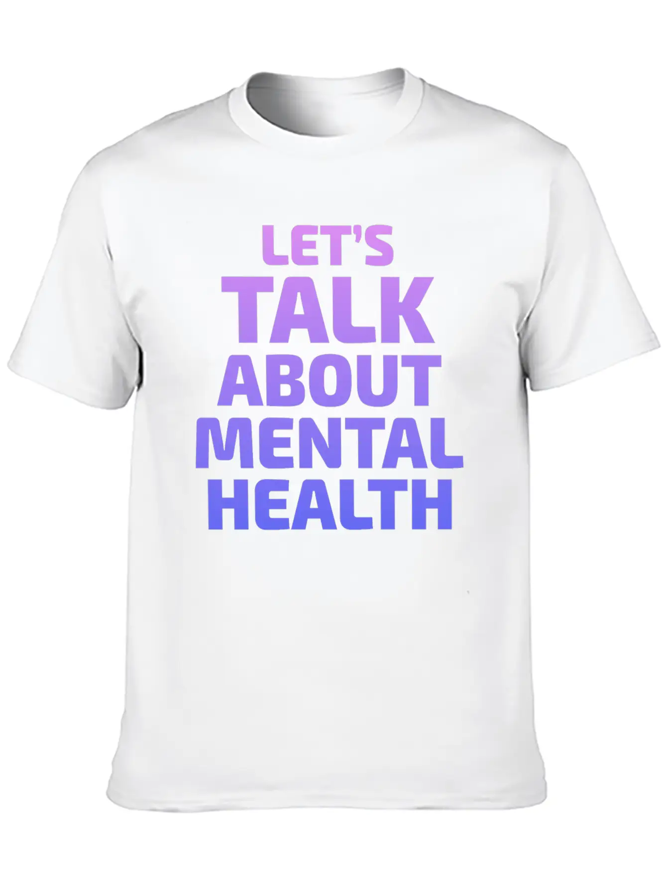 Mental Health Awareness Timeless Short Sleeve Tee – Comfy And Minimalist Design