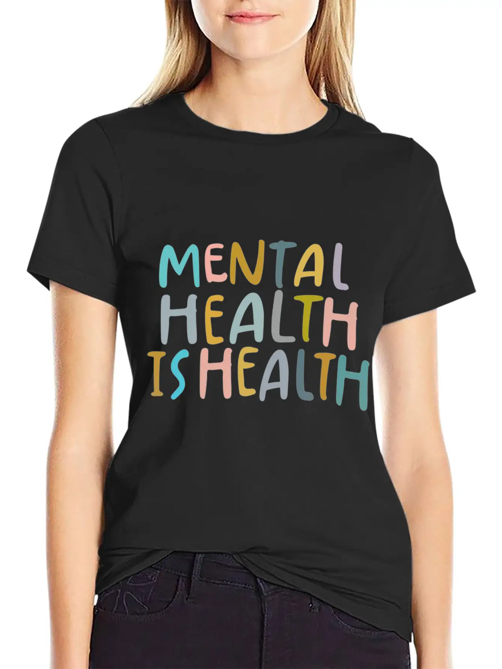Mental Health Is Health Raise Awareness Of Mental Timeless Short Sleeve Tee – Comfy And Minimalist Design