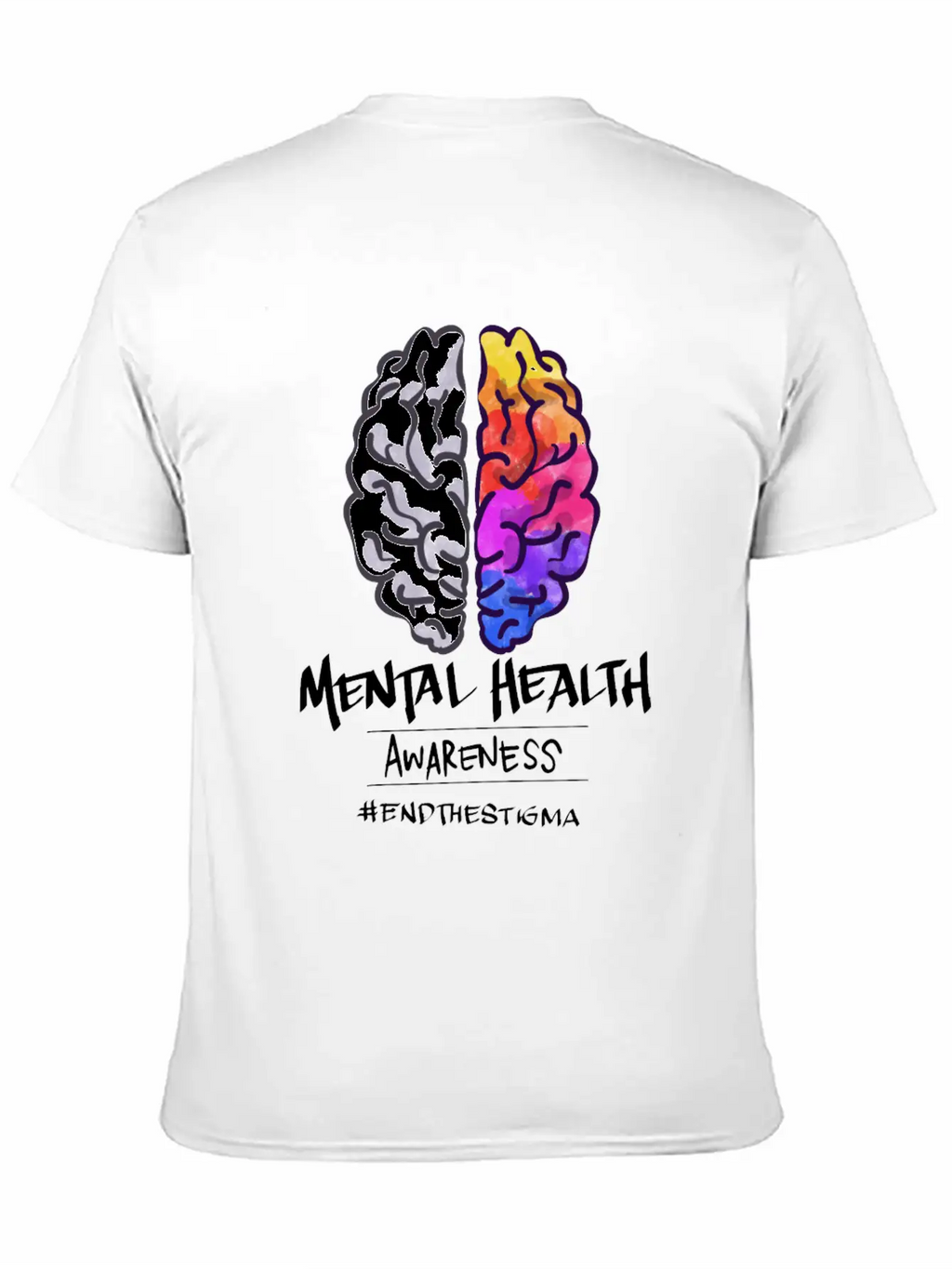 Mental Health Matters Awareness End The Stigma Relaxed Everyday Tee – Lightweight And Durable Cotton
