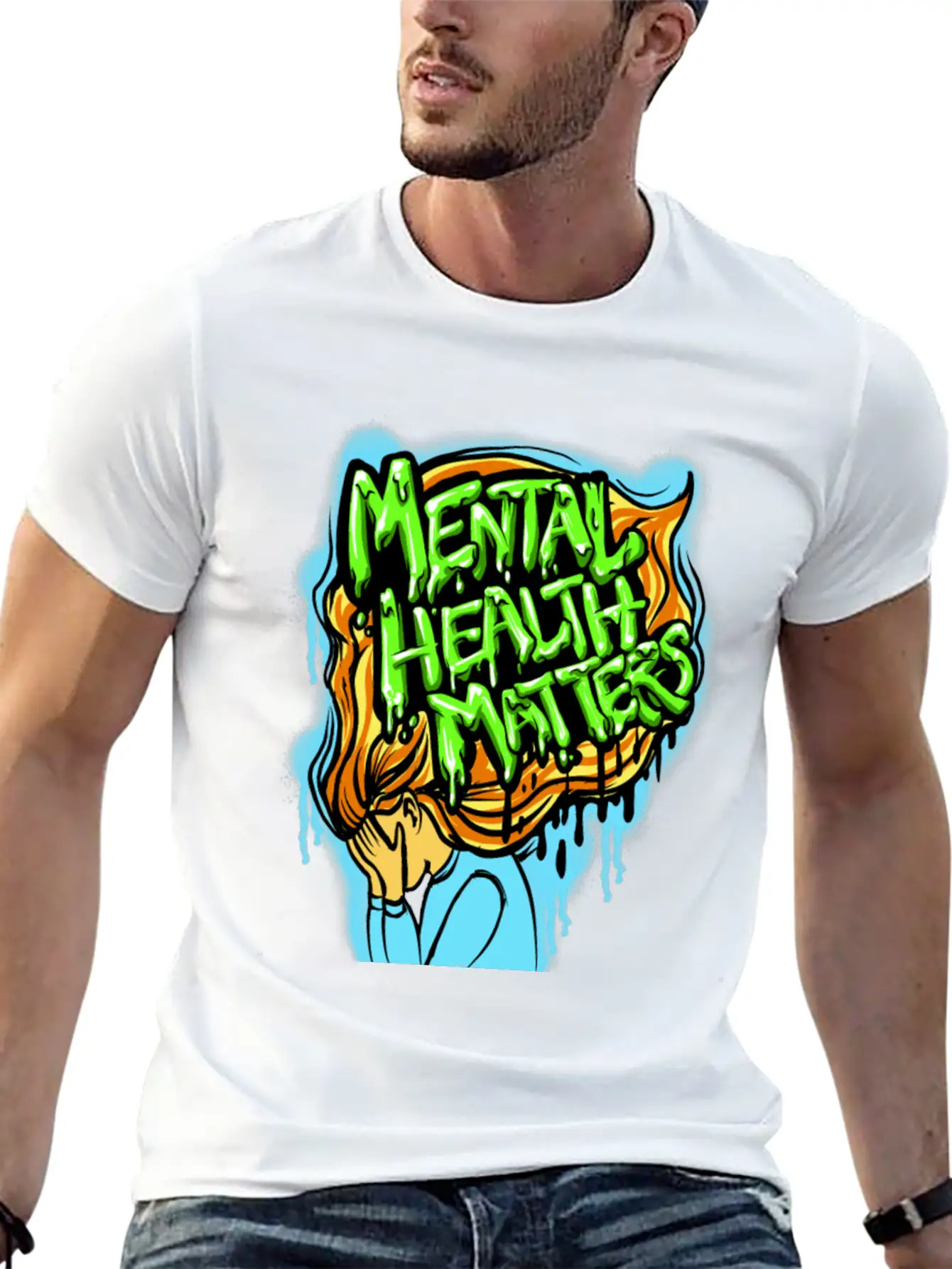 Mental Health Matters Classic Cotton Tee – Unisex Comfort For Any Season
