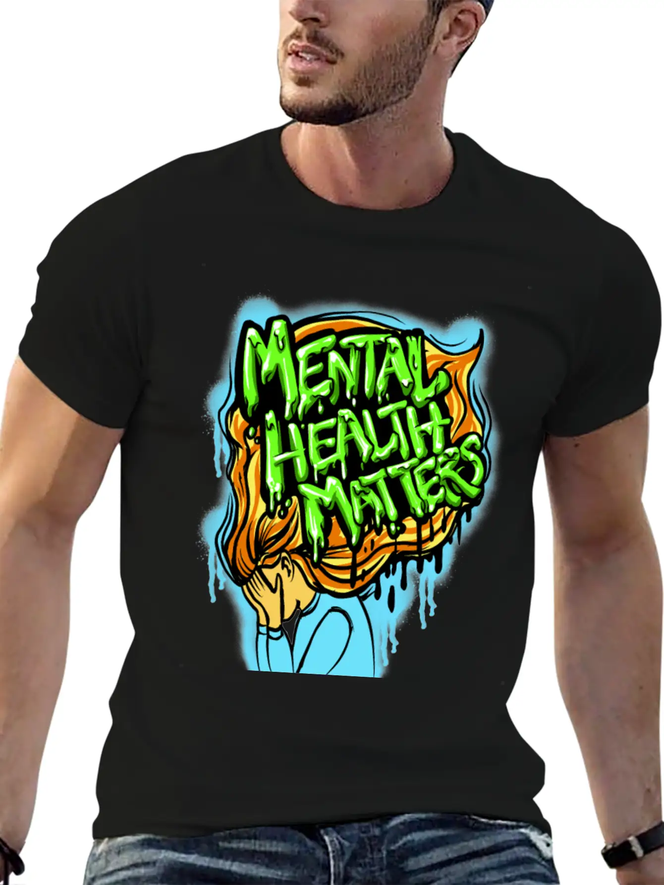 Mental Health Matters Classic Cotton Tee – Unisex Comfort For Any Season