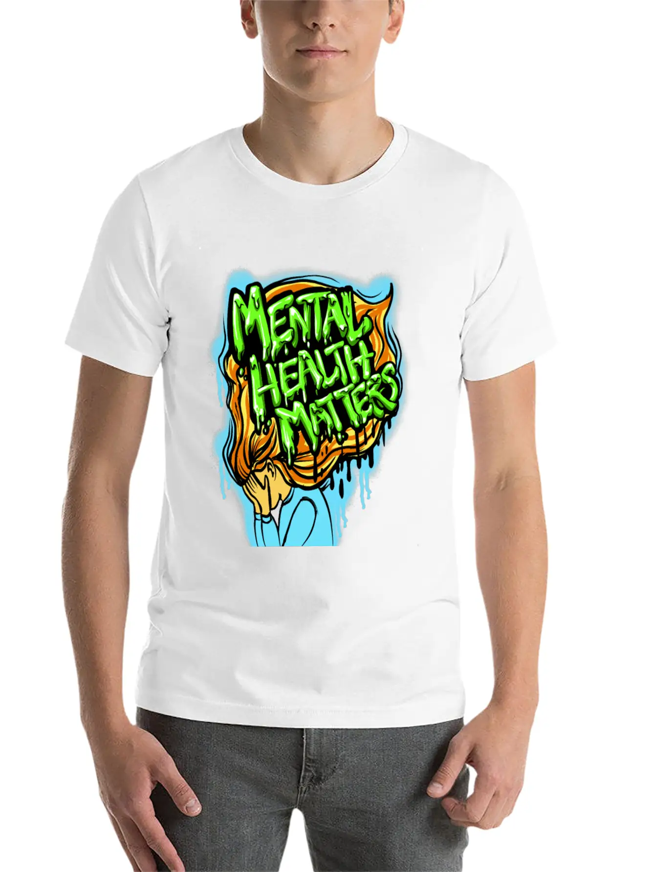 Mental Health Matters Classic Cotton Tee – Unisex Comfort For Any Season