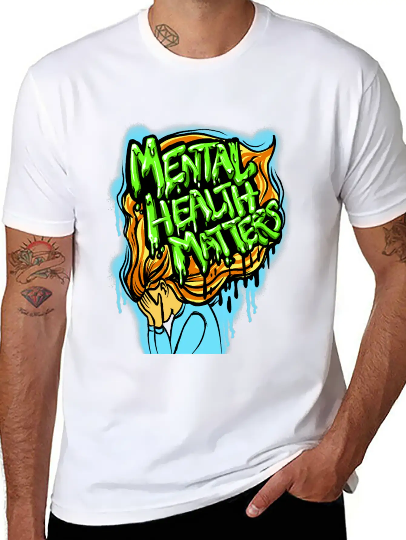 Mental Health Matters Classic Cotton Tee – Unisex Comfort For Any Season