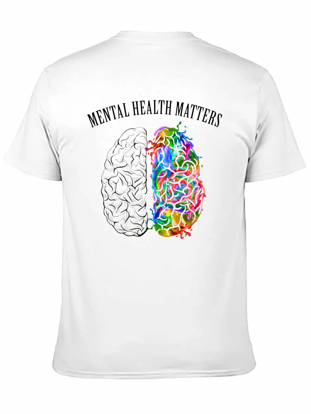 Mental Health Matters Timeless Short Sleeve Tee – Comfy And Minimalist Design