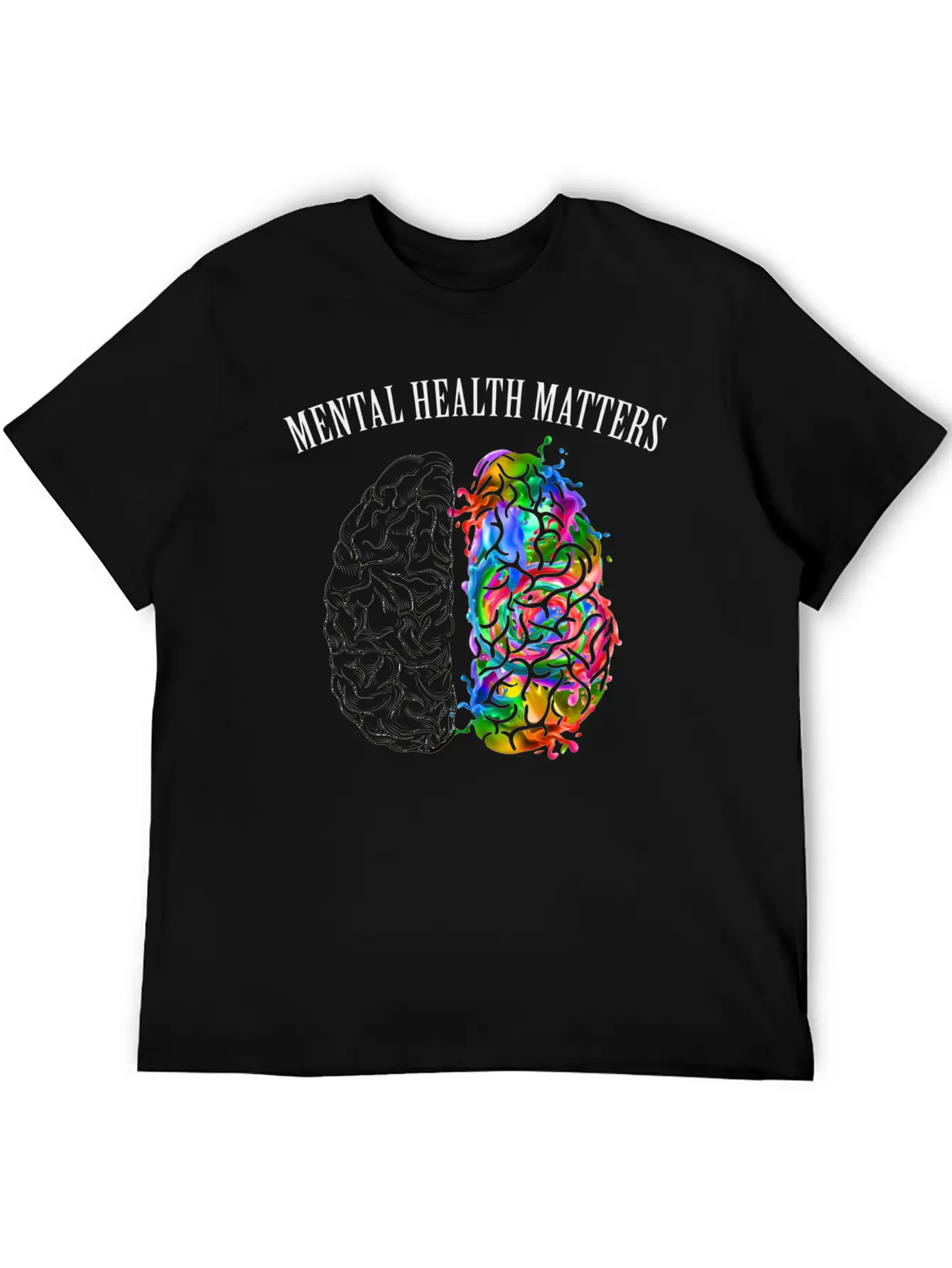 Mental Health Matters Timeless Short Sleeve Tee – Comfy And Minimalist Design