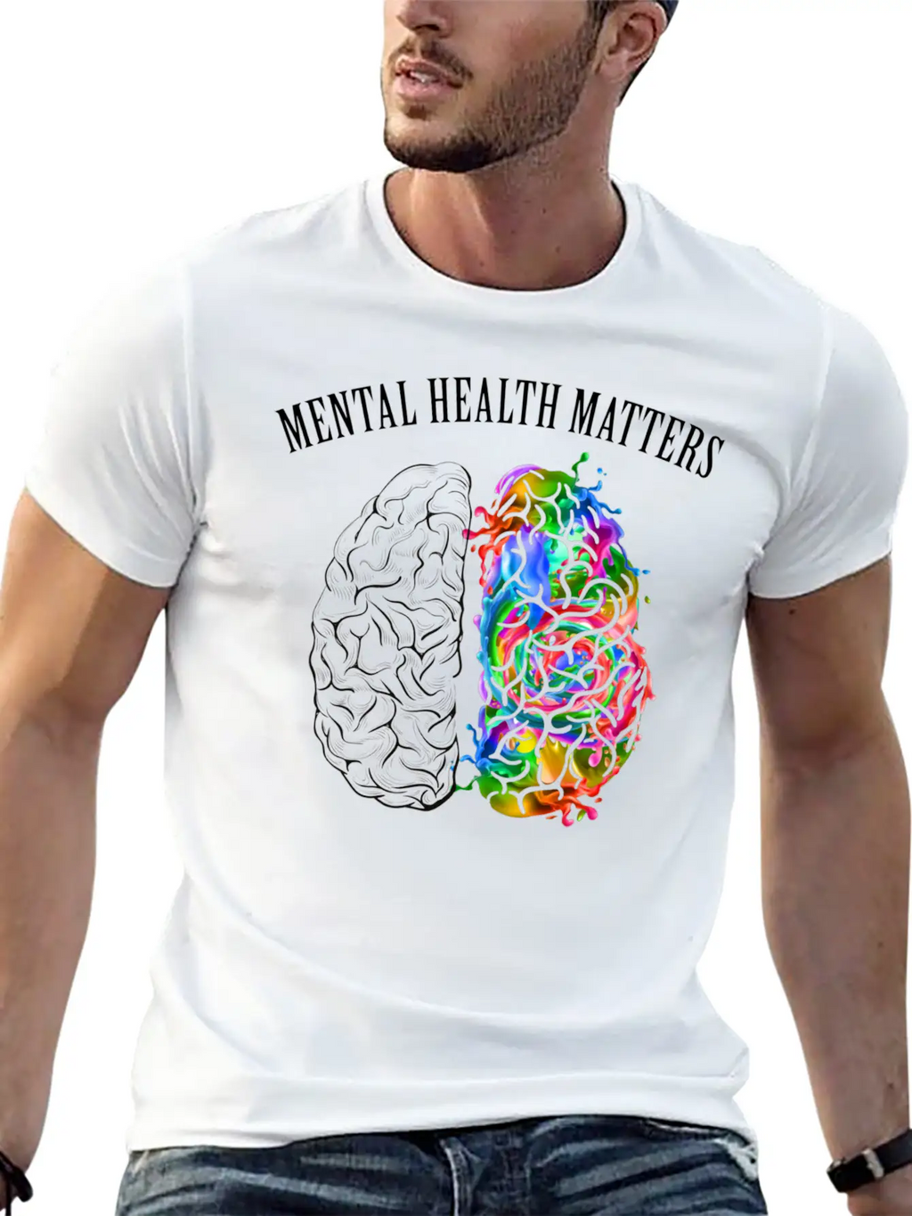 Mental Health Matters Timeless Short Sleeve Tee – Comfy And Minimalist Design