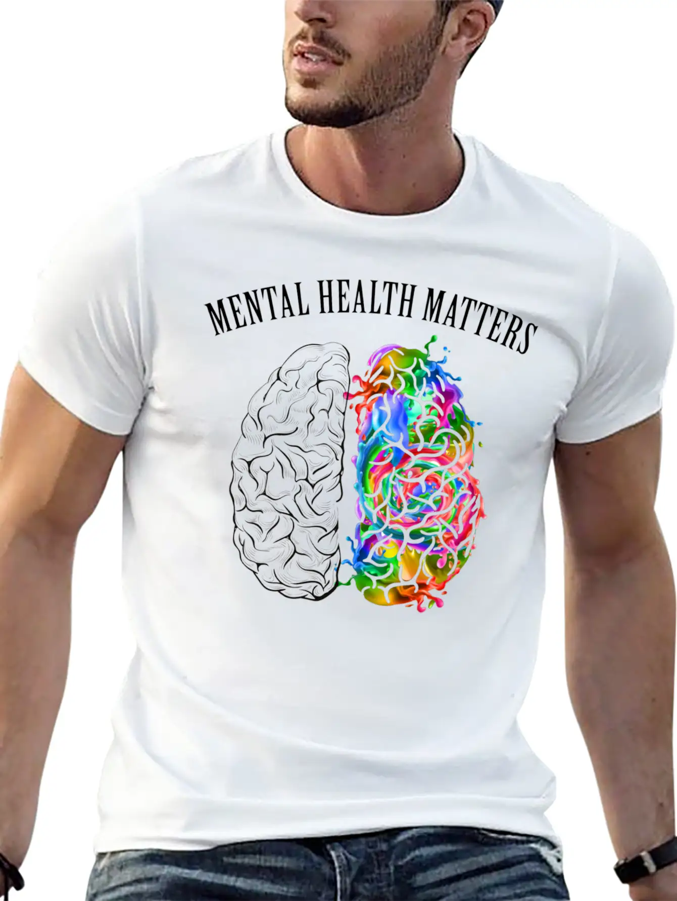 Mental Health Matters Timeless Short Sleeve Tee – Comfy And Minimalist Design