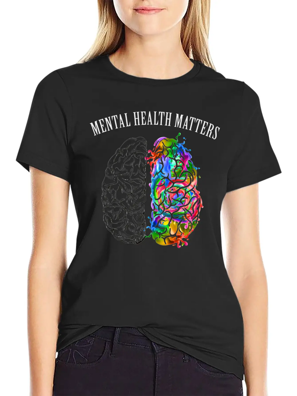Mental Health Matters Timeless Short Sleeve Tee – Comfy And Minimalist Design