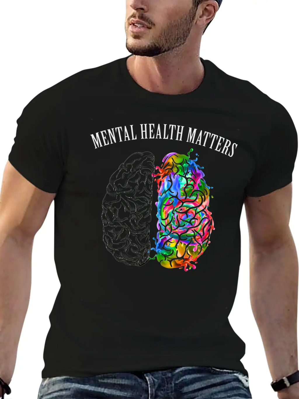 Mental Health Matters Timeless Short Sleeve Tee – Comfy And Minimalist Design