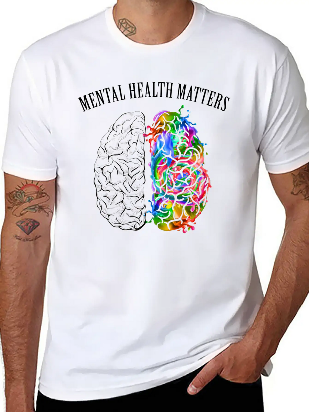 Mental Health Matters Timeless Short Sleeve Tee – Comfy And Minimalist Design