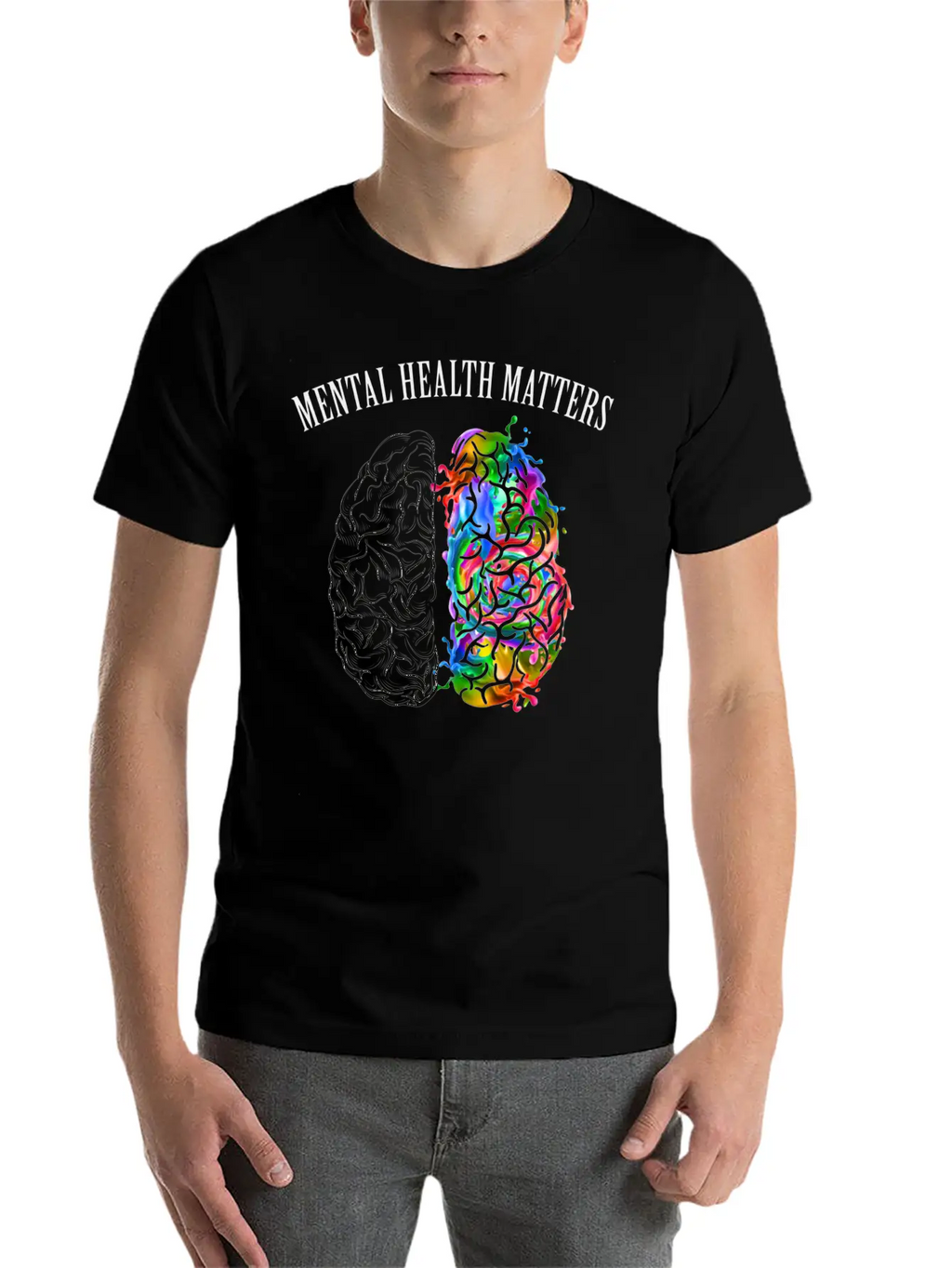 Mental Health Matters Timeless Short Sleeve Tee – Comfy And Minimalist Design