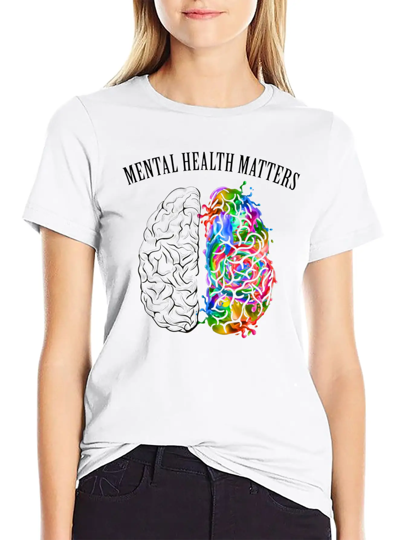 Mental Health Matters Timeless Short Sleeve Tee – Comfy And Minimalist Design