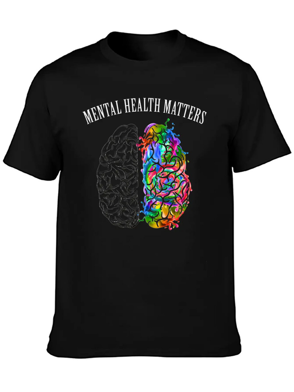 Mental Health Matters Timeless Short Sleeve Tee – Comfy And Minimalist Design