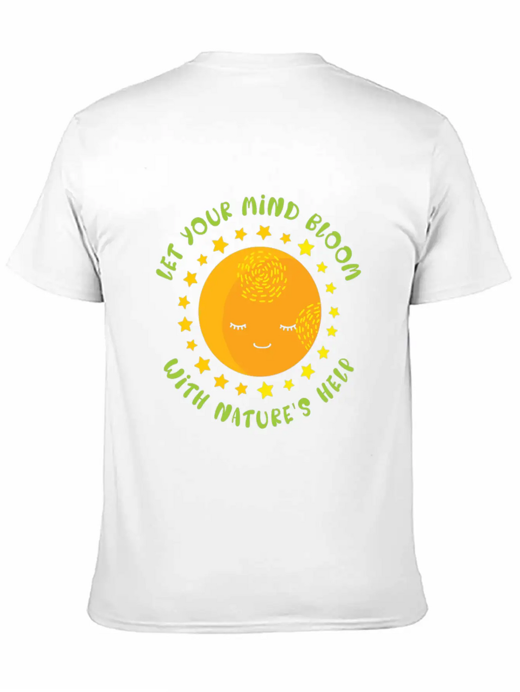 Mental Health Nature Environment Health Awareness Basic Graphic T-Shirt – Daily Comfort In Soft Cotton