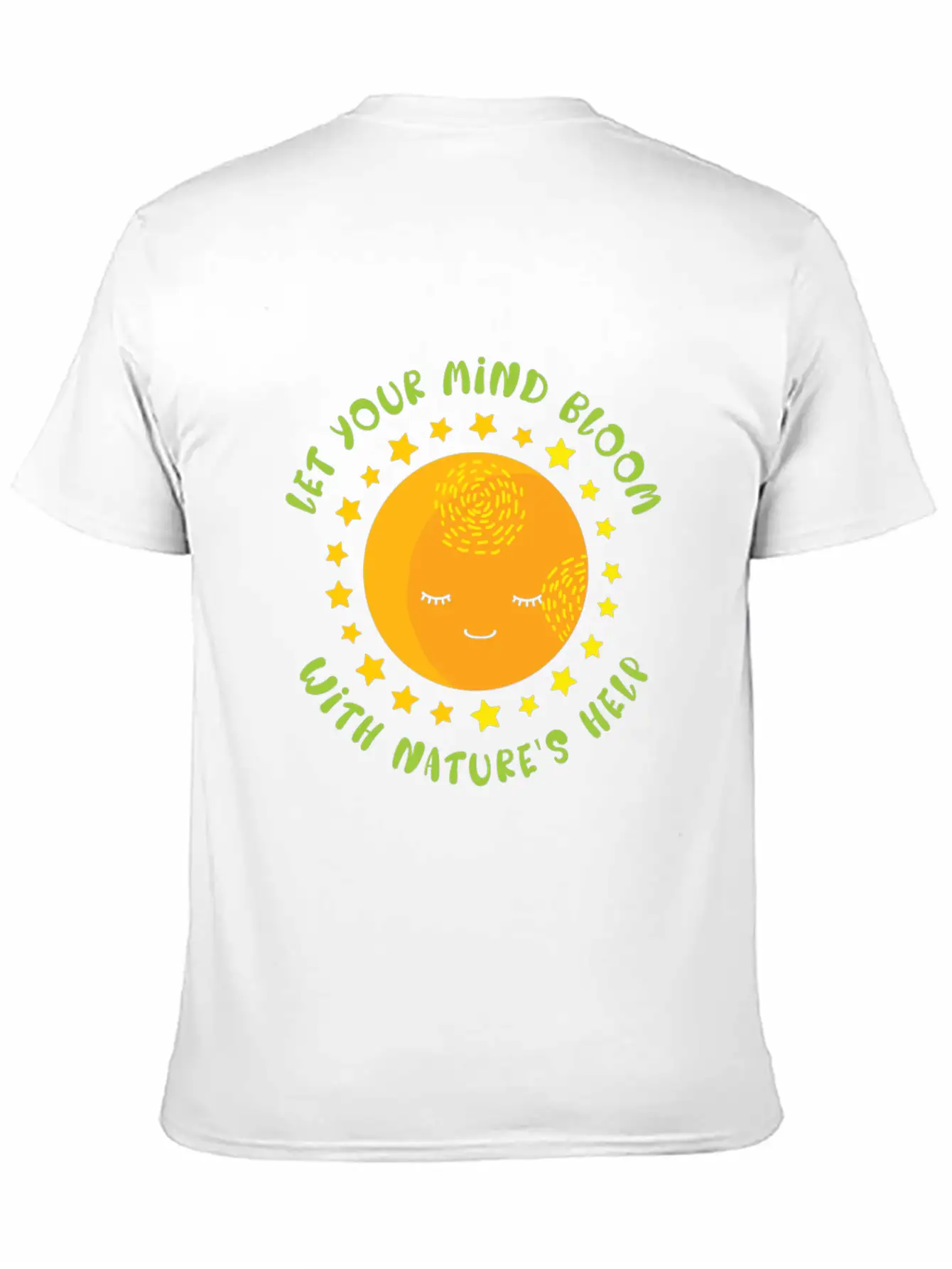 Mental Health Nature Environment Health Awareness Basic Graphic T-Shirt – Daily Comfort In Soft Cotton