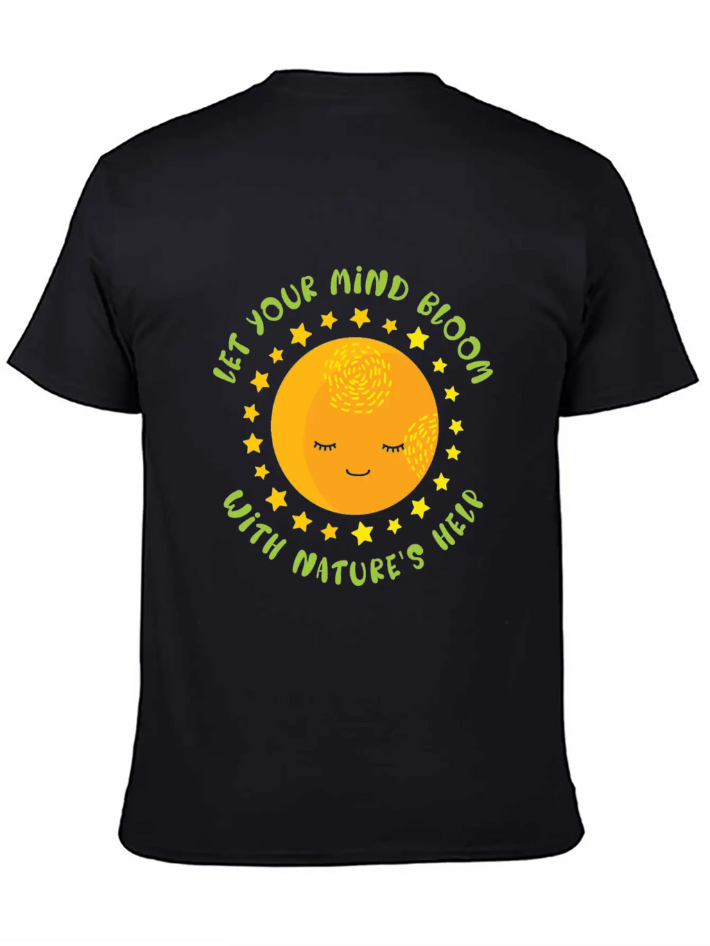 Mental Health Nature Environment Health Awareness Basic Graphic T-Shirt – Daily Comfort In Soft Cotton