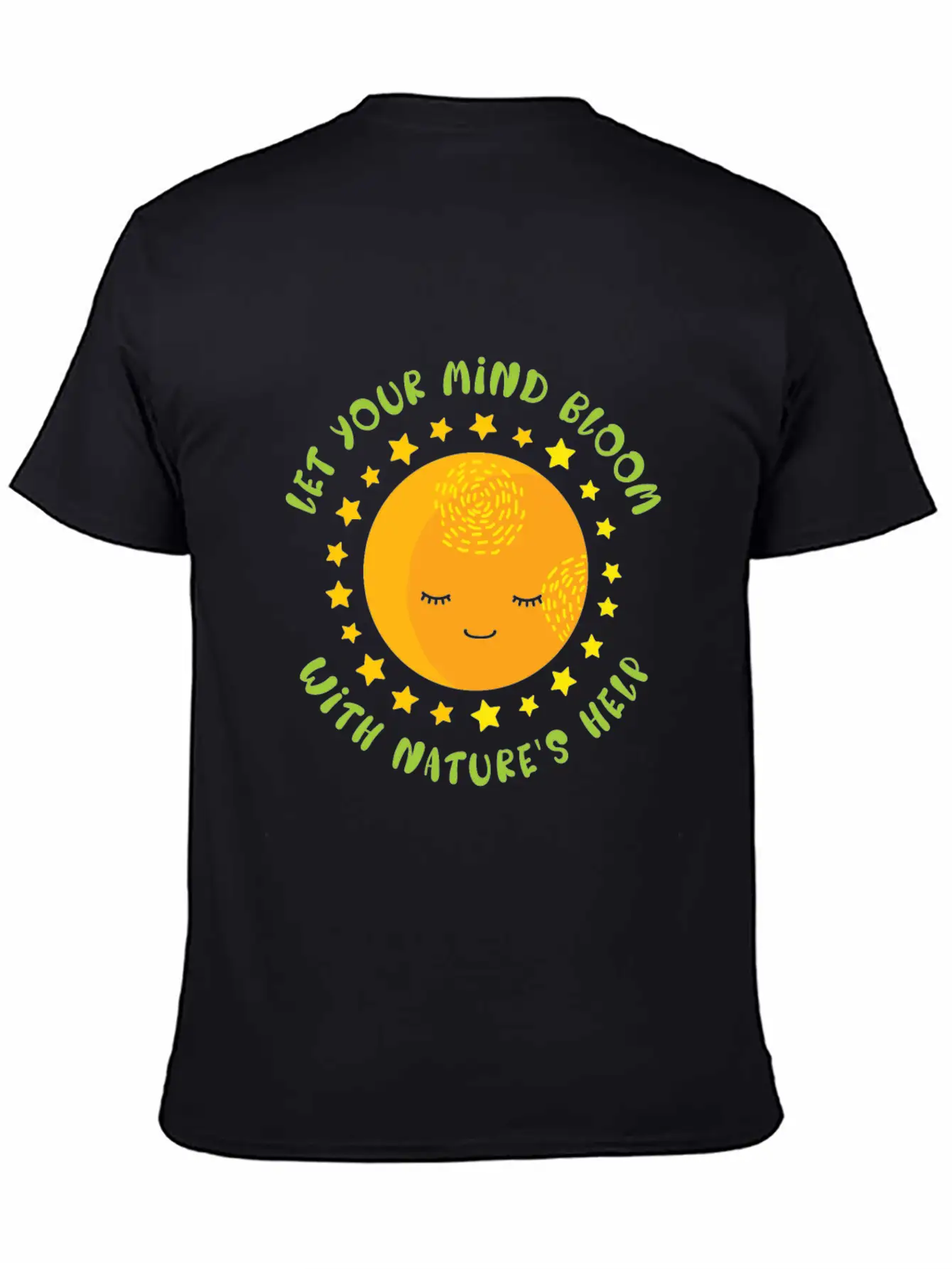 Mental Health Nature Environment Health Awareness Basic Graphic T-Shirt – Daily Comfort In Soft Cotton