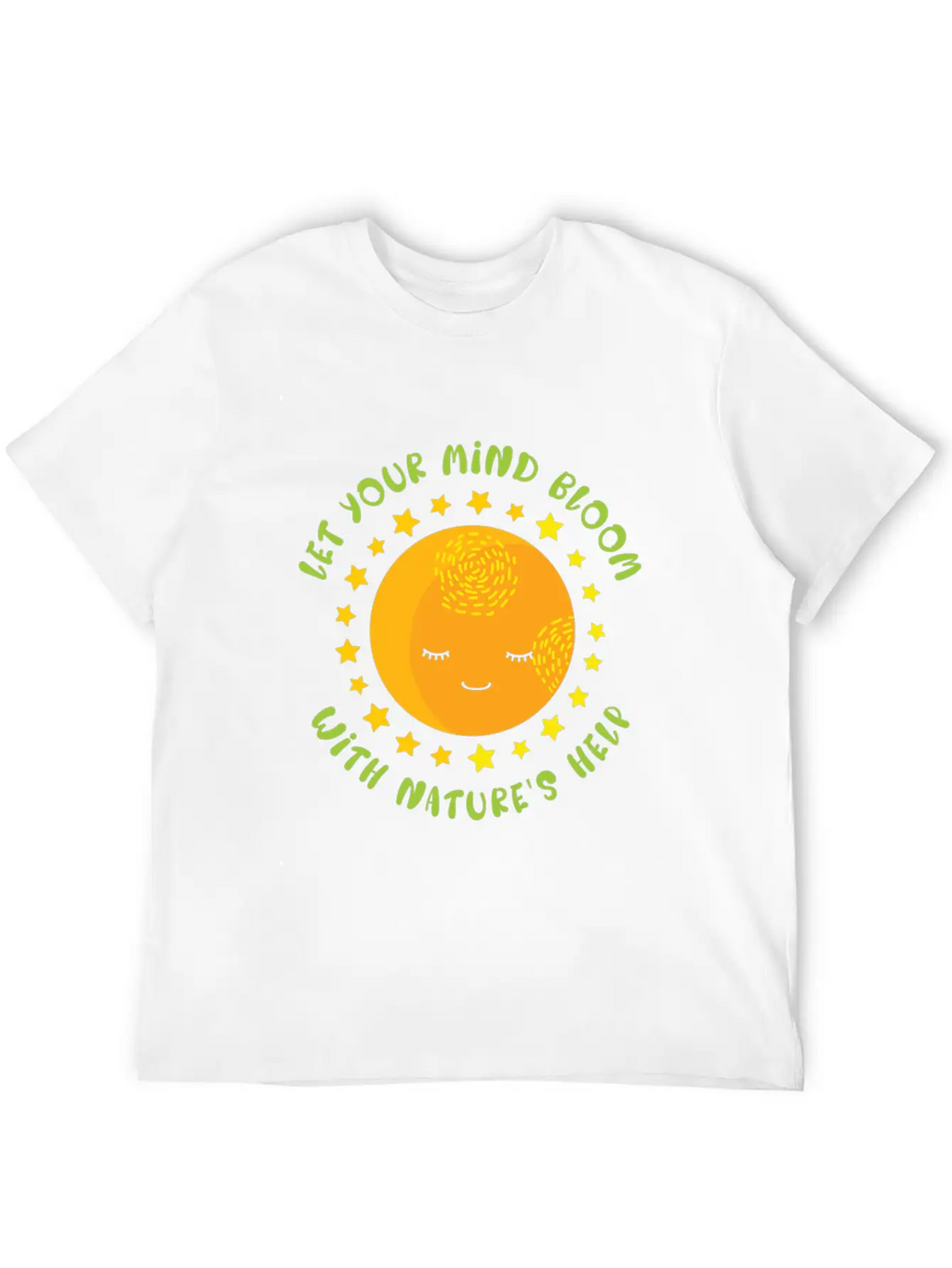 Mental Health Nature Environment Health Awareness Basic Graphic T-Shirt – Daily Comfort In Soft Cotton