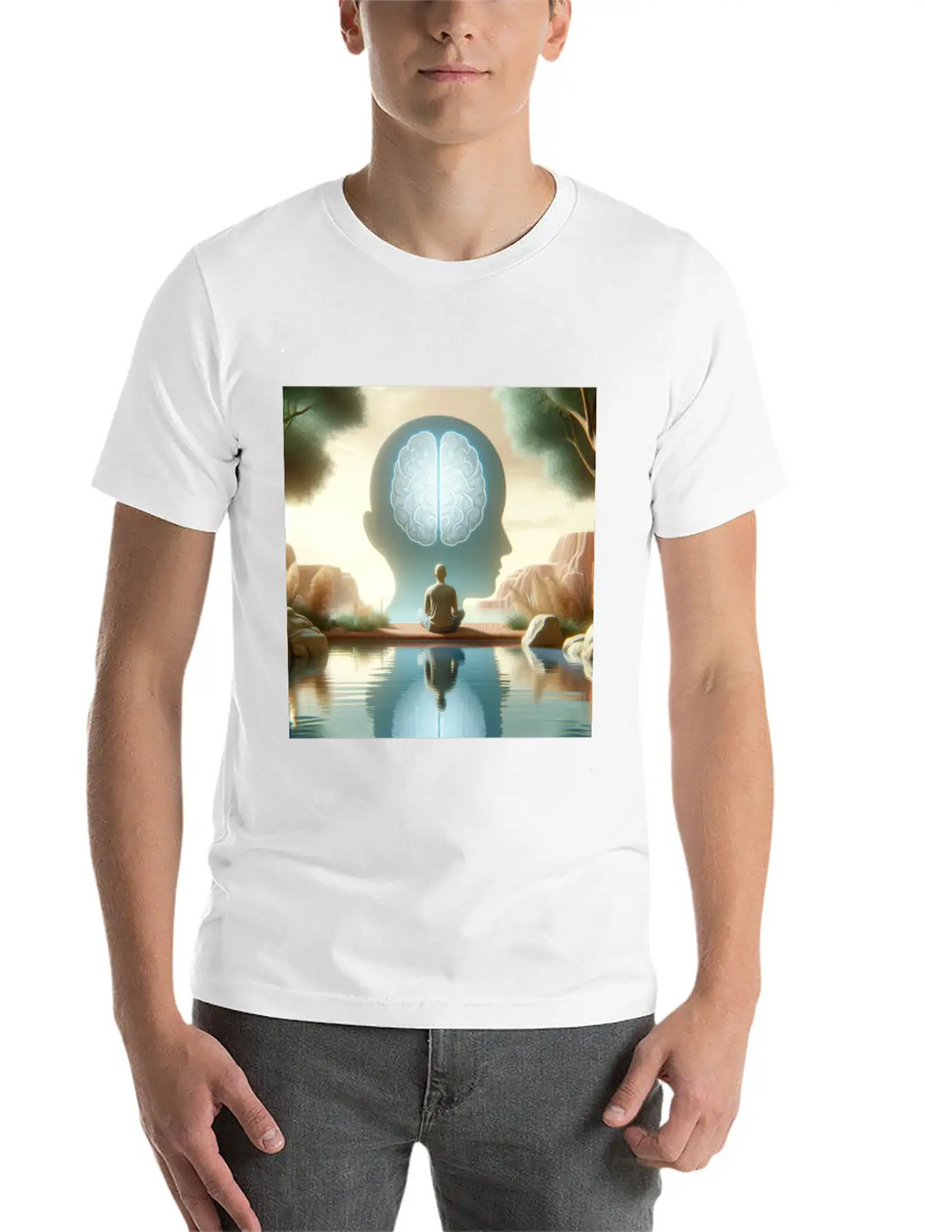Mental Health Reflections Wellness T Shirt Essential Cotton Tee For Daily Outfits – Unisex Style