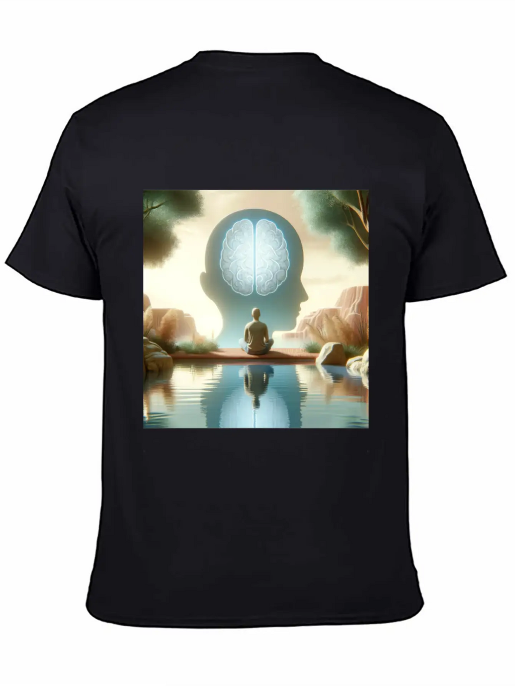 Mental Health Reflections Wellness T Shirt Essential Cotton Tee For Daily Outfits – Unisex Style