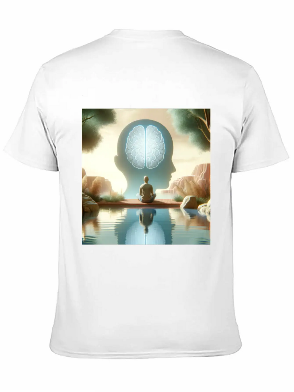 Mental Health Reflections Wellness T Shirt Essential Cotton Tee For Daily Outfits – Unisex Style